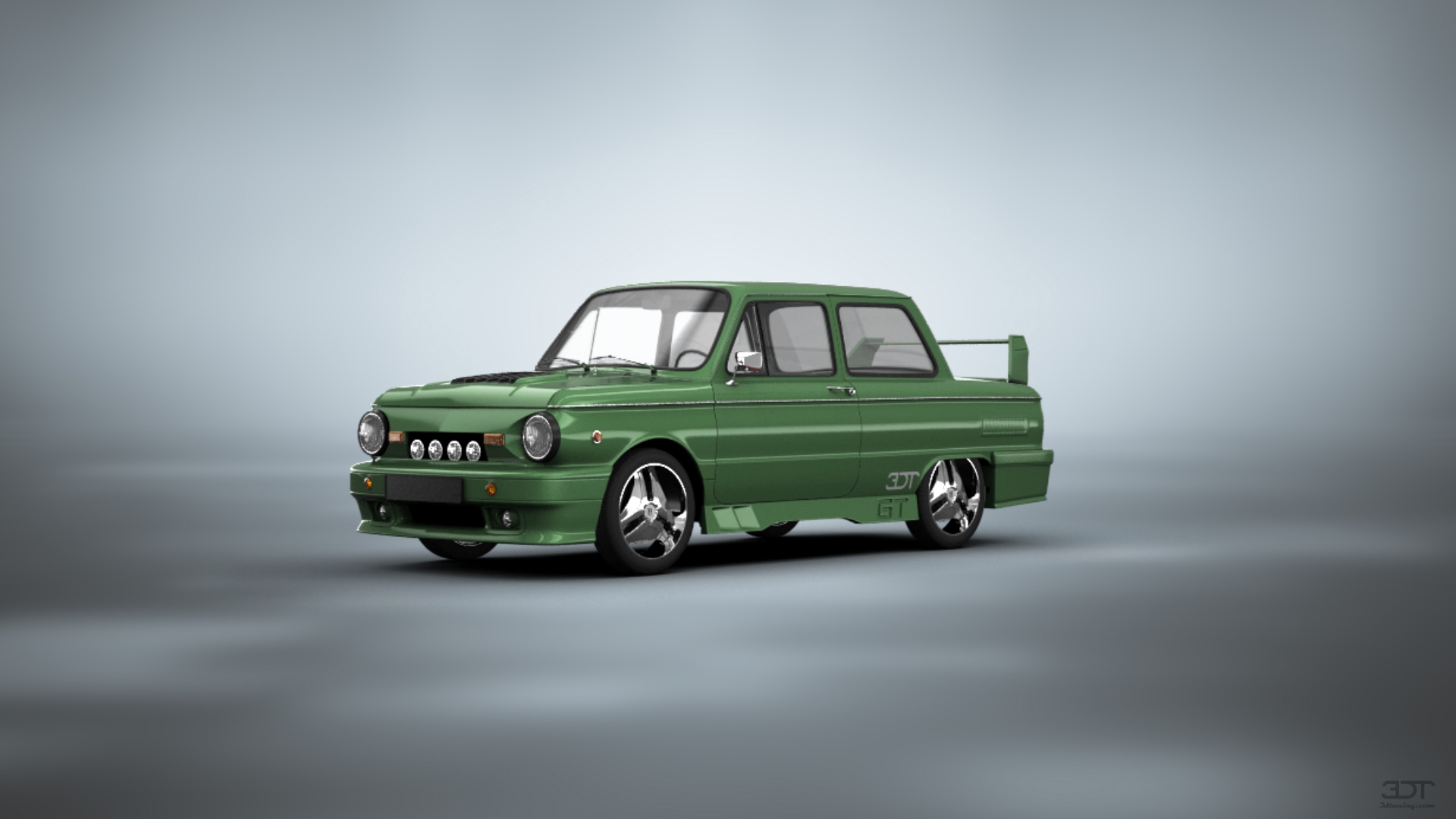 ZAZ 968M Zaporozhets 1979 — Gucio567's build with 20 parts | 3DTuning