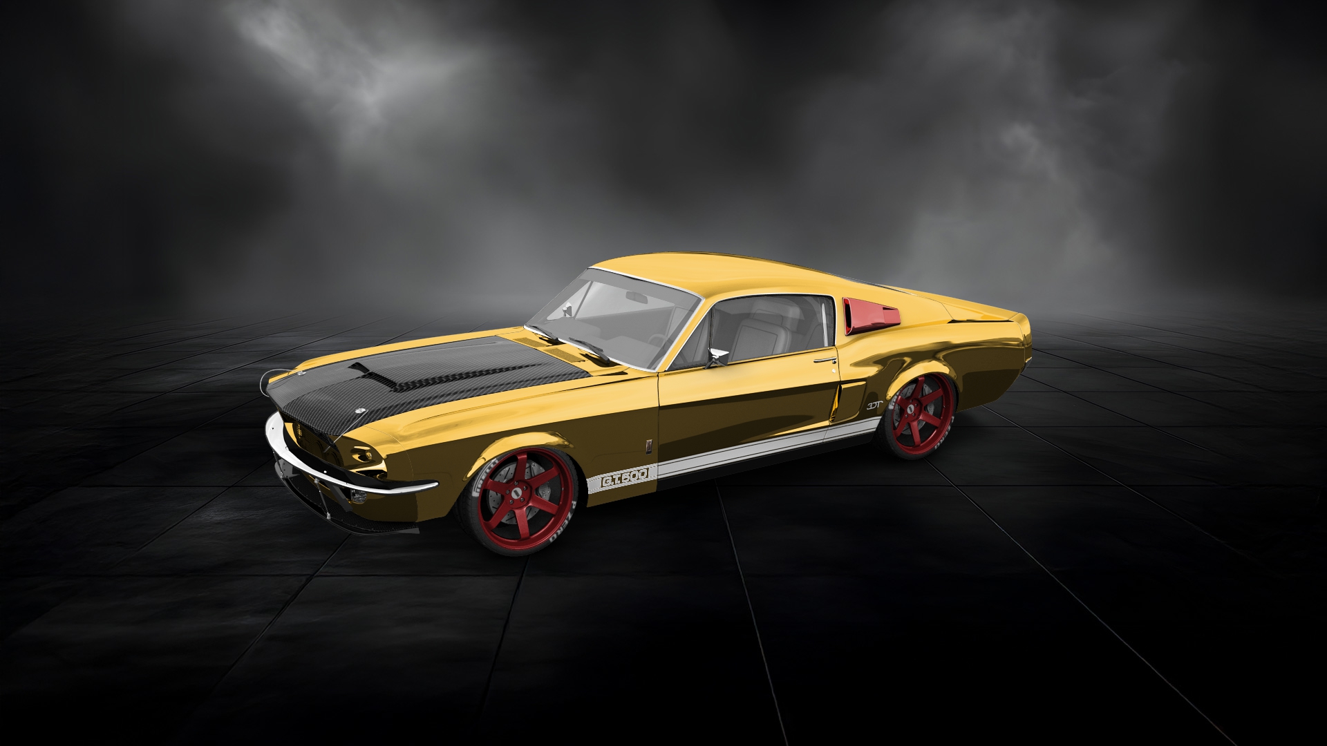 Mustang GT500 2 Door Coupe 1968 tuning