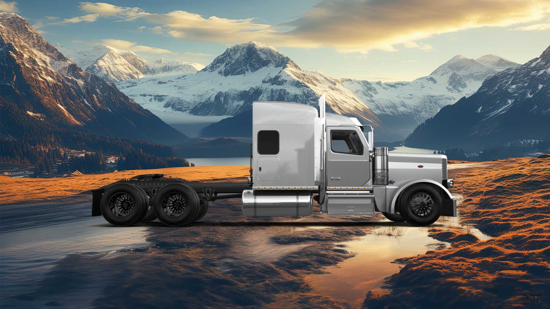 Peterbilt 589 Sleeper Cab Truck 2024 tuning