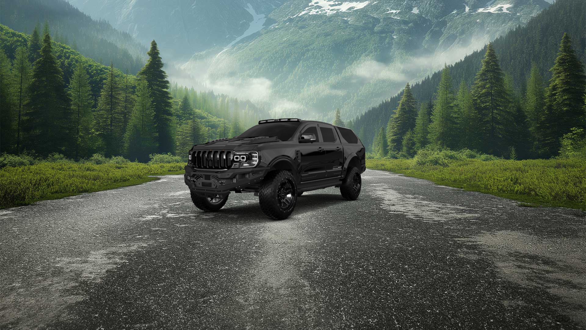 Ford Ranger 4 Door pickup truck 2022