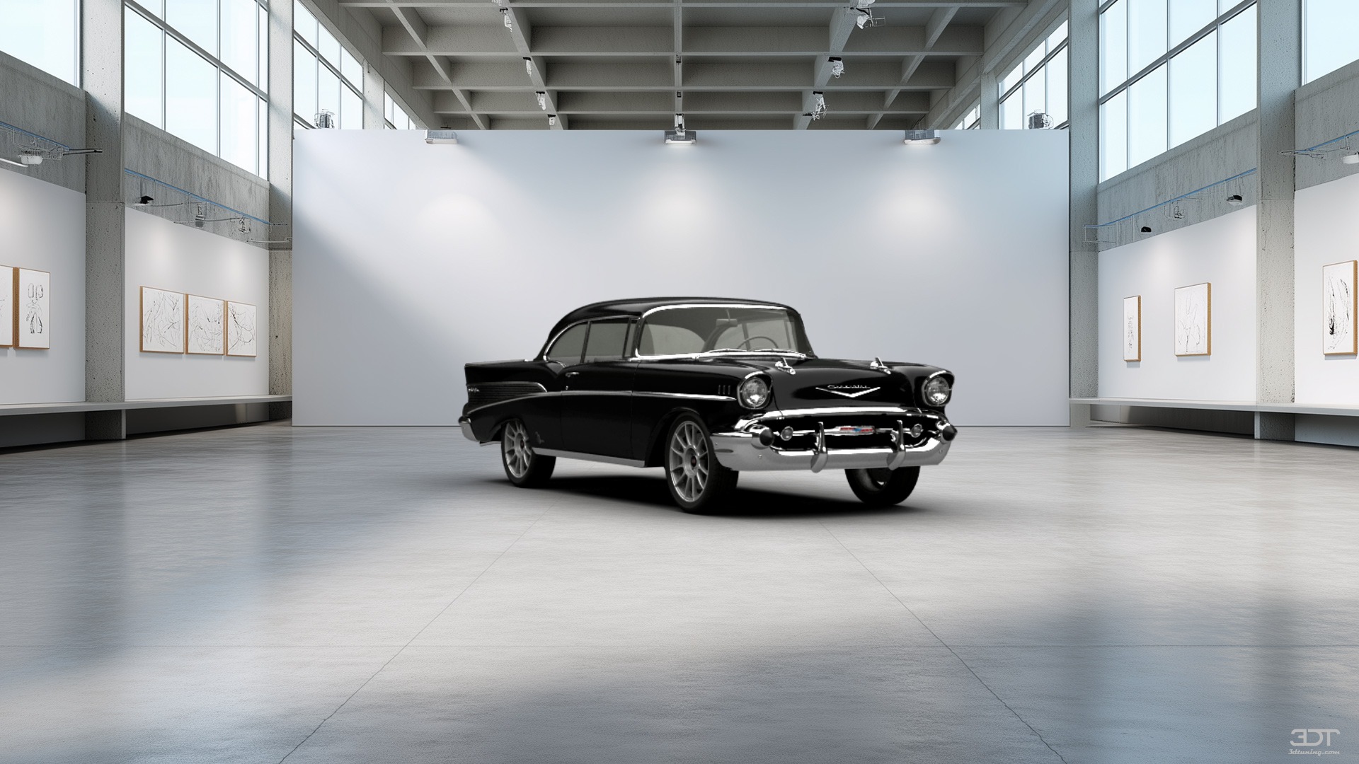 Chevrolet Bel Air Coupe 1957 tuning