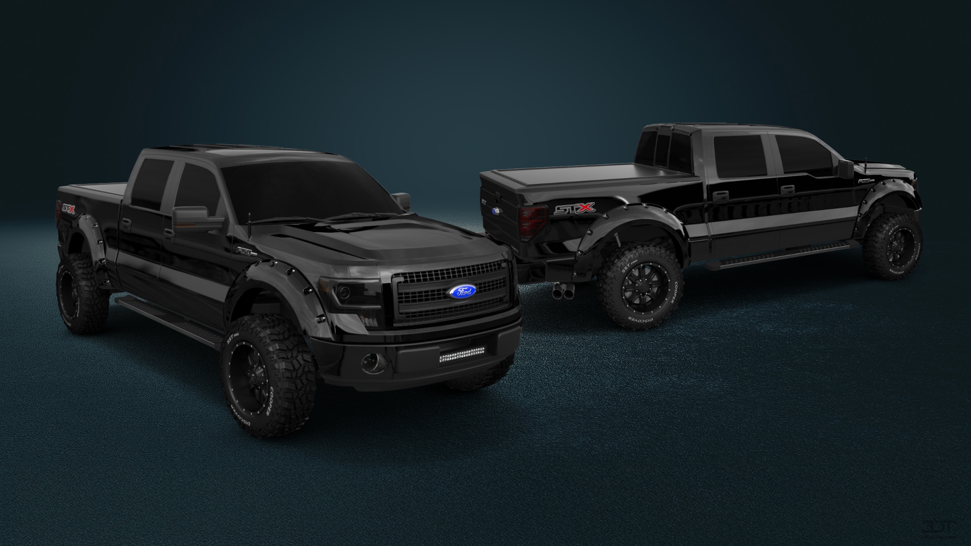 Ford F-150 Crew Cab 4 Door pickup truck 2013