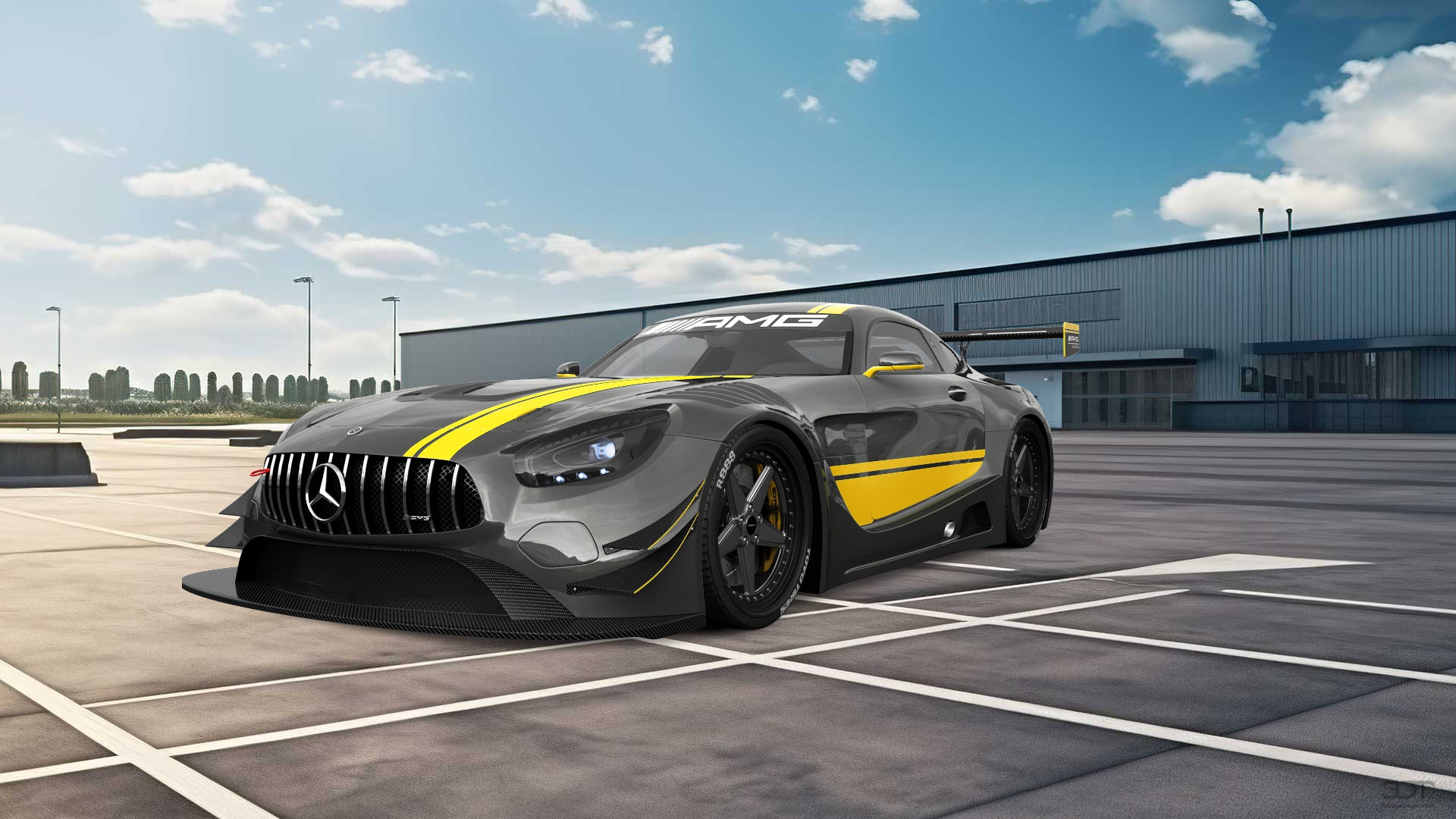 Mercedes AMG GT 2 door fastback coupe 2016