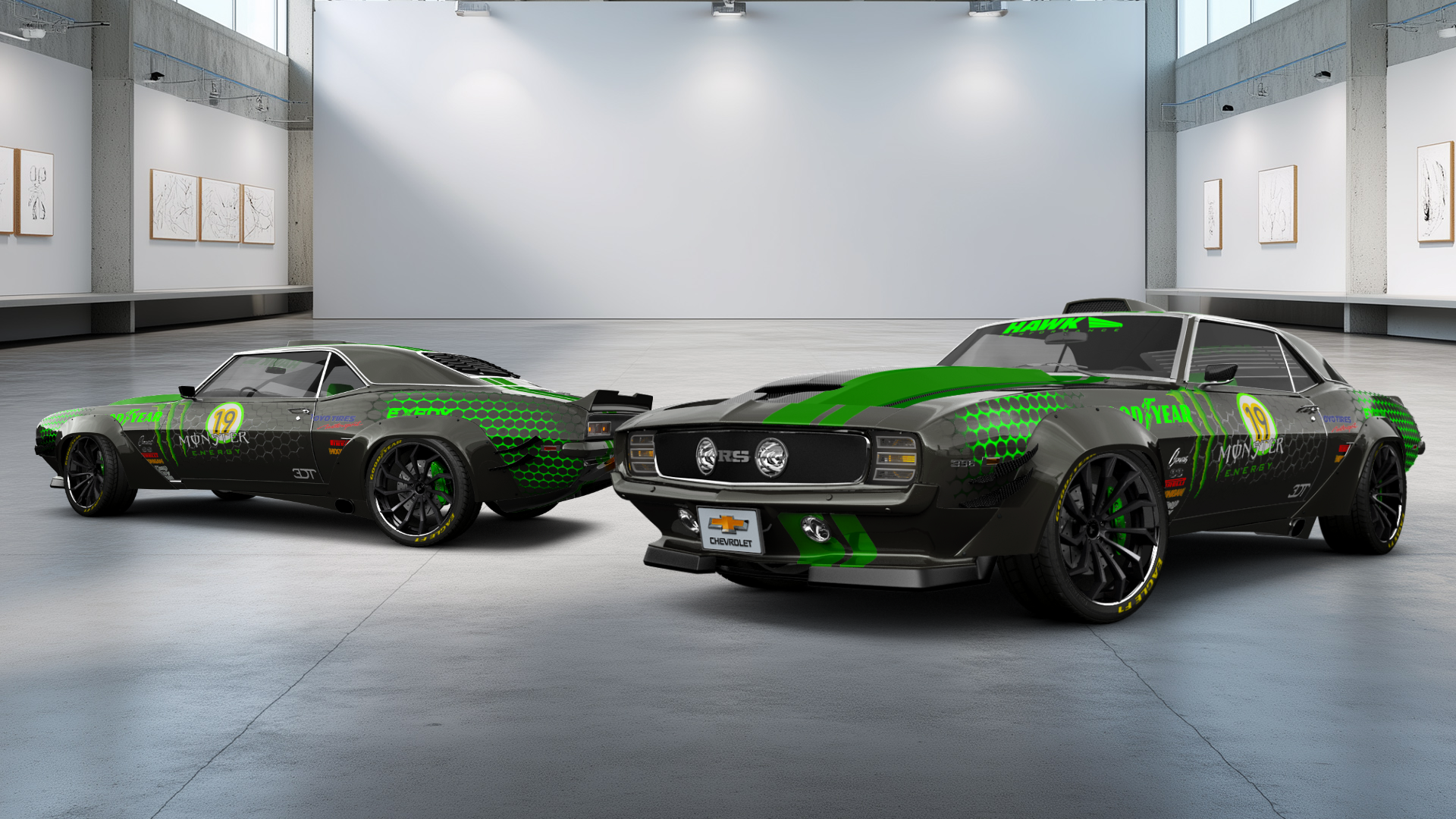 Chevrolet Camaro SS 2 Door Hardtop 1969 tuning