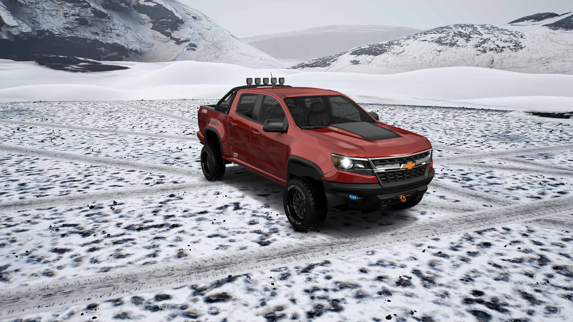 Chevrolet Colorado Crew Cab 4 Door pickup truck 2015 tuning