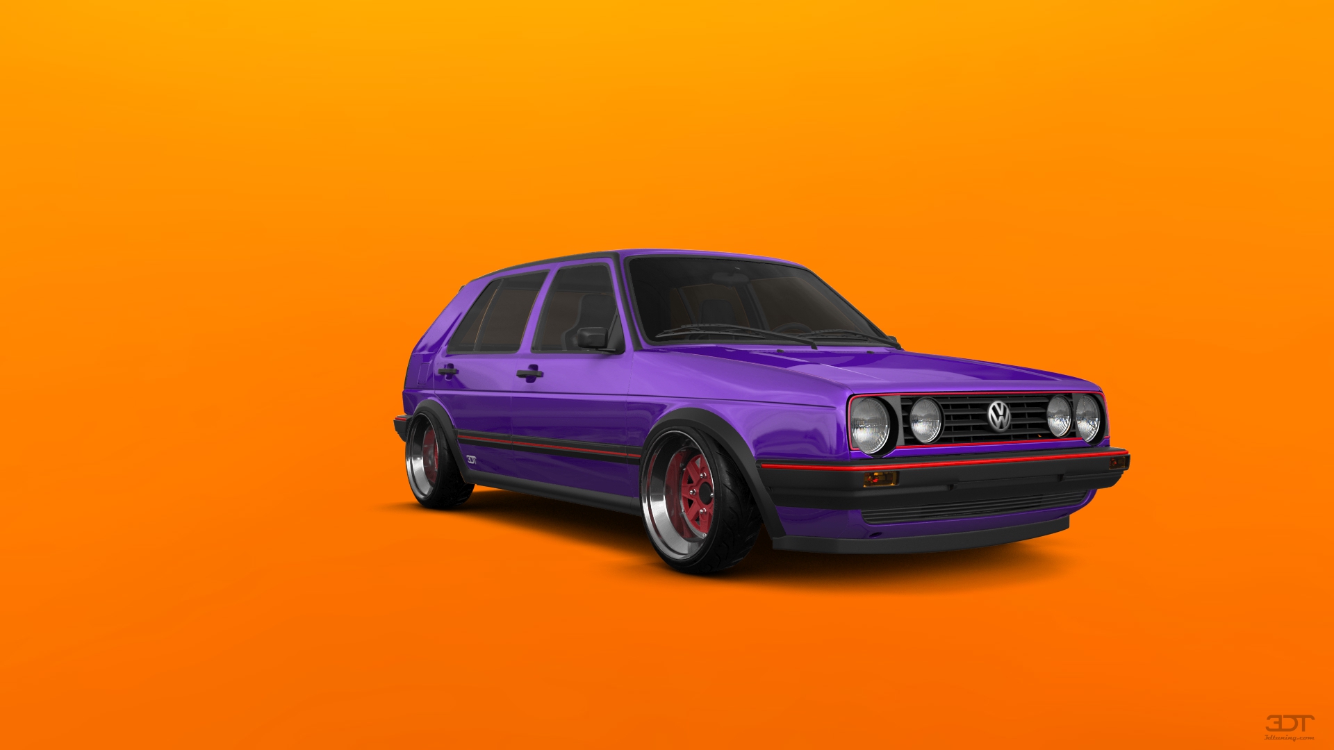 Volkswagen Golf Mk2 5 Door Hatchback 1983 tuning