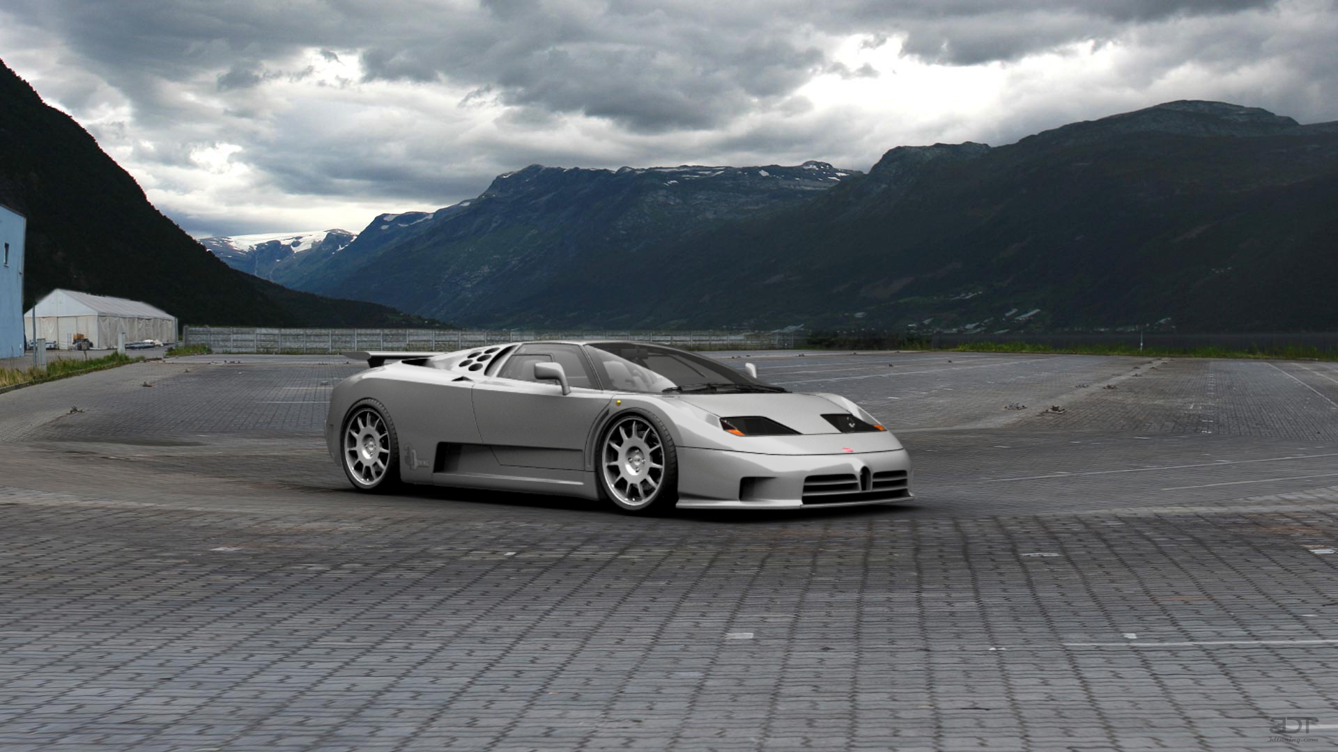 Bugatti EB110 Coupe 1992 tuning