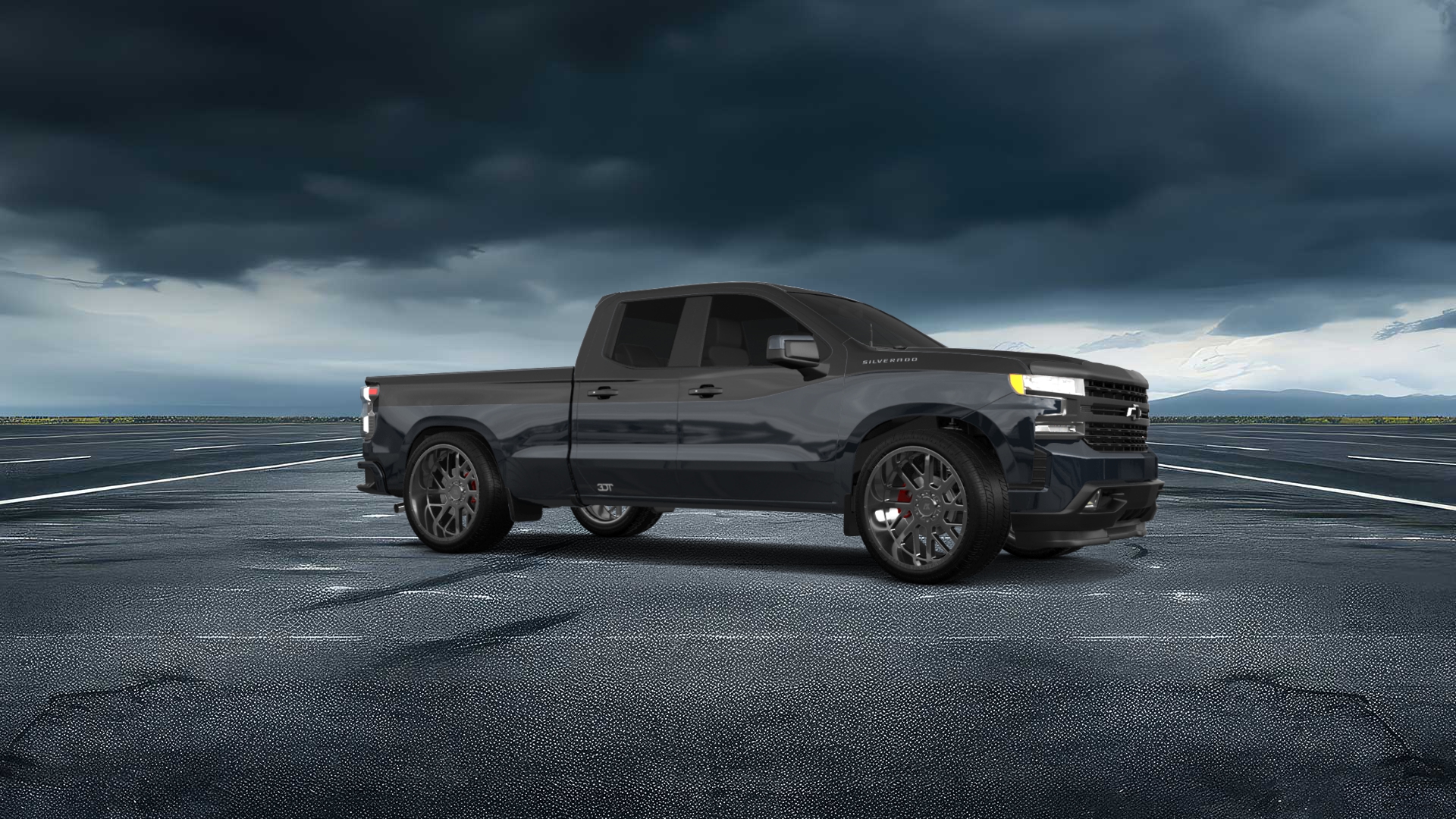 Chevrolet Silverado 1500 6.6 ft box 4 Door pickup truck 2021 tuning