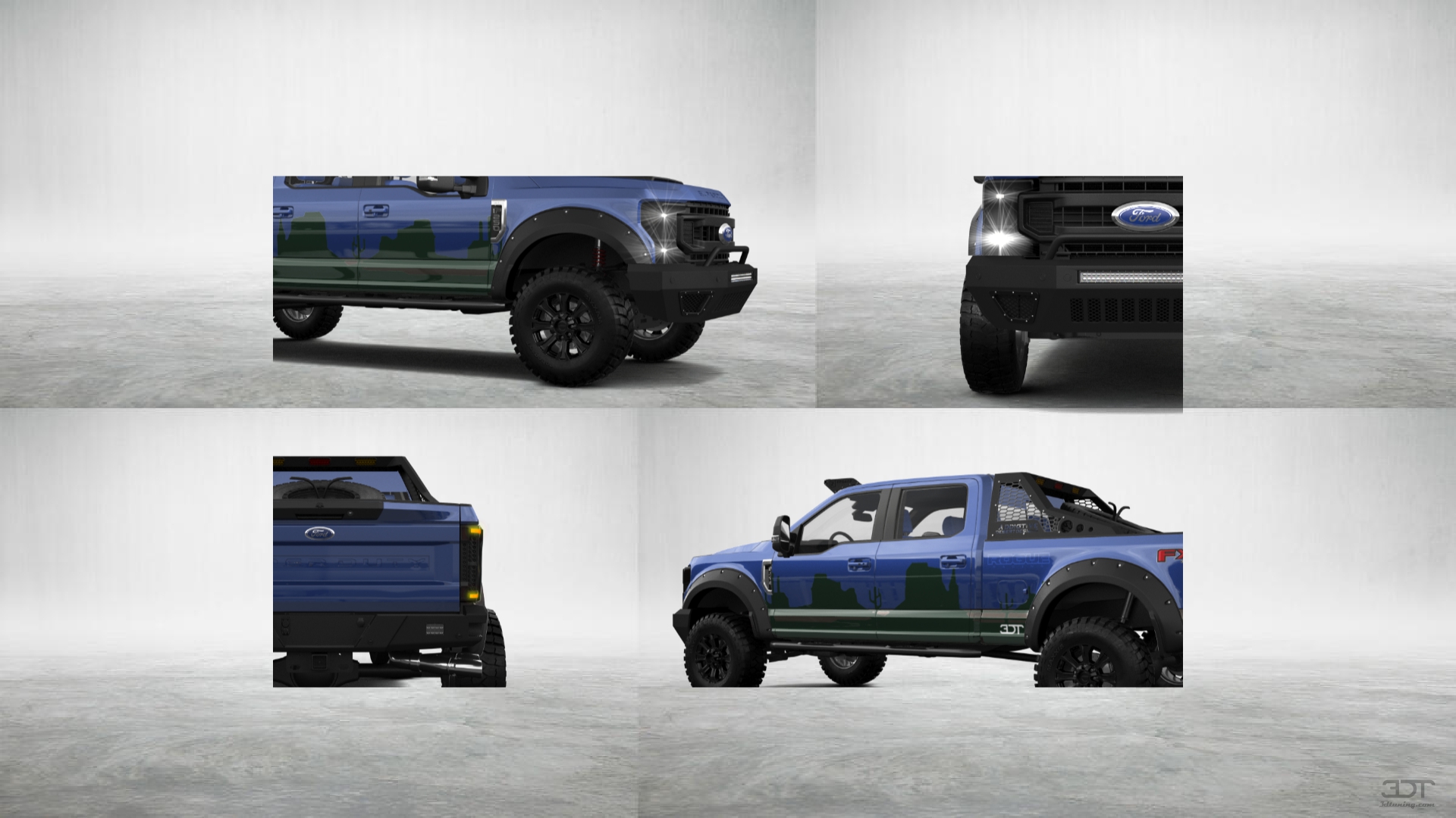 Ford F-250 4 Door pickup truck 2021 Images