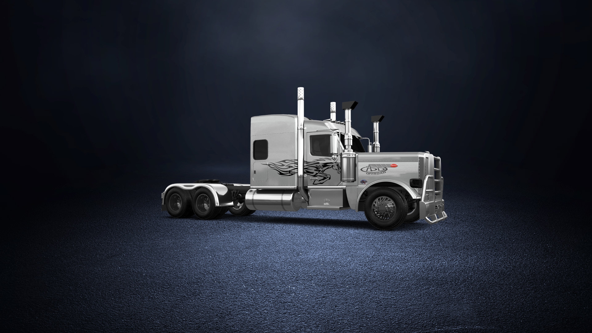 Peterbilt 589 Sleeper Cab Truck 2024 tuning