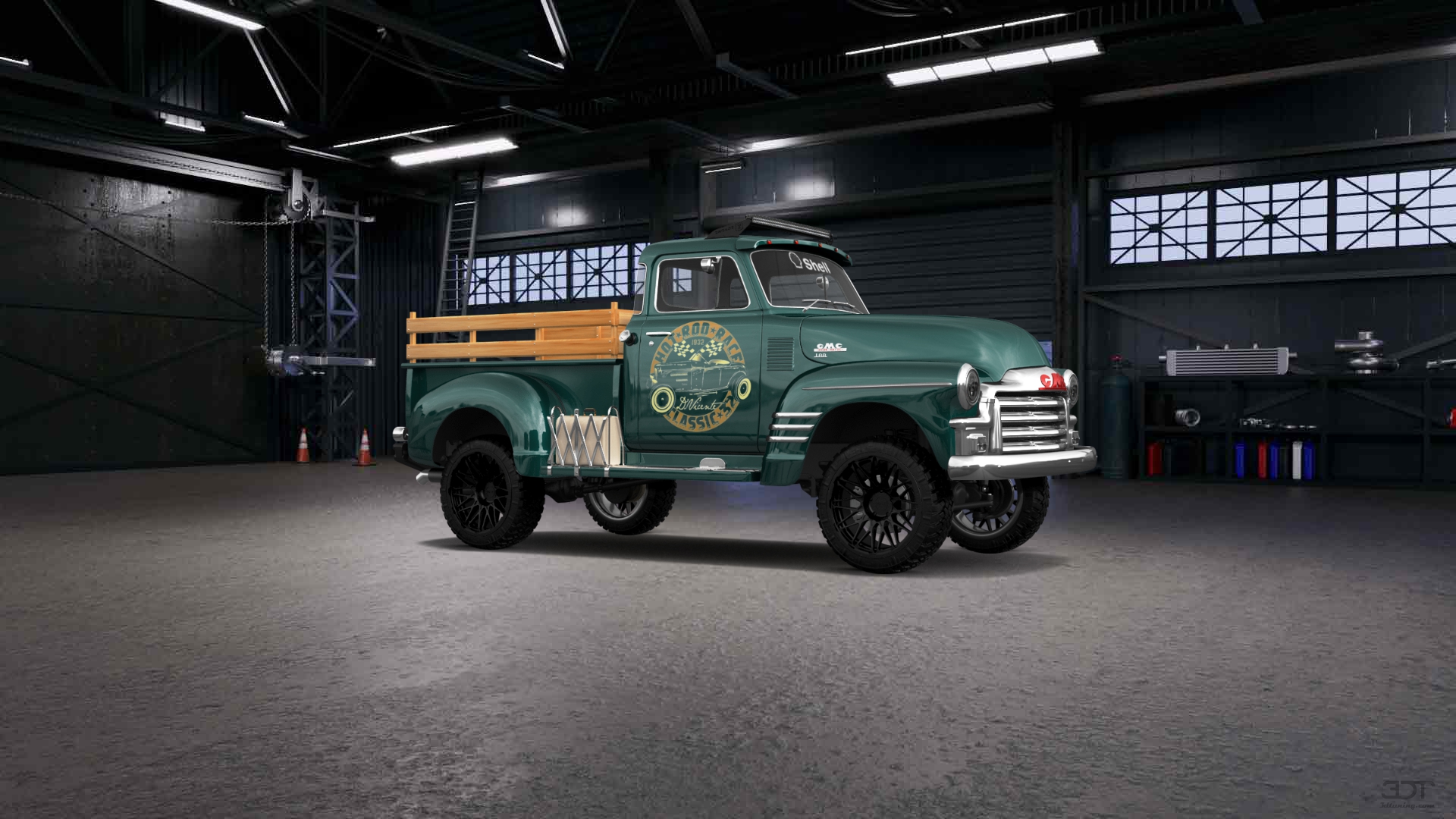 GMC 100 Stepside 2 Door pickup truck 1954