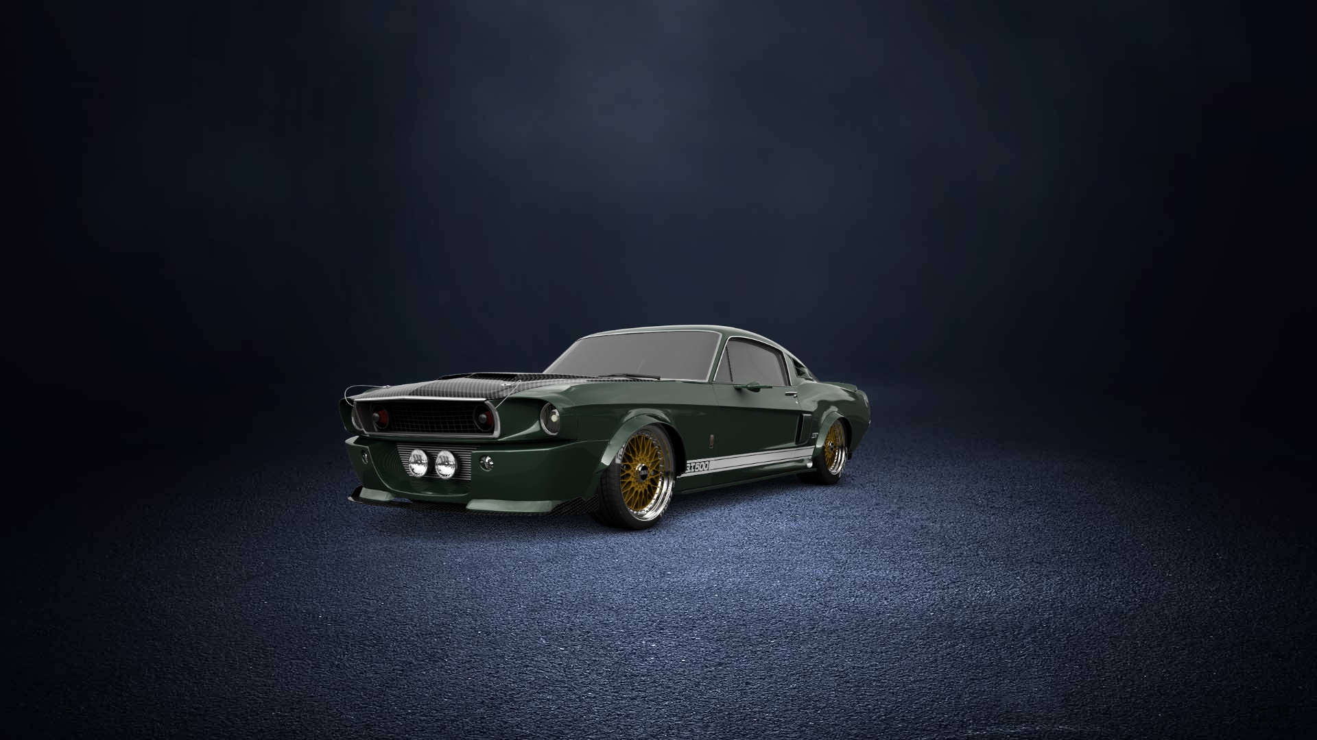 Mustang GT500 2 Door Coupe 1968