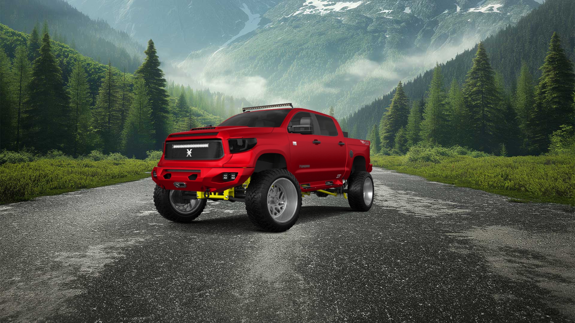 Toyota Tundra 4 Door pickup truck 2018 tuning