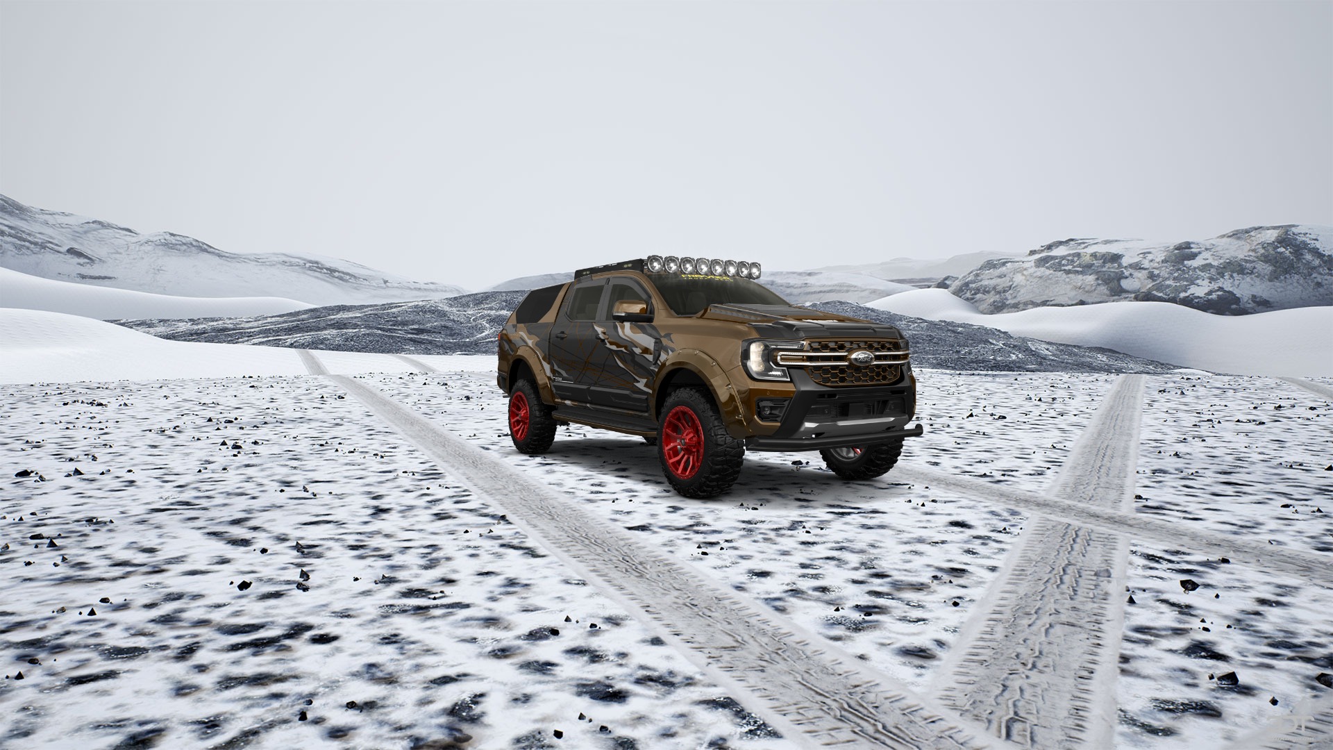 Ford Ranger 4 Door pickup truck 2022 Images
