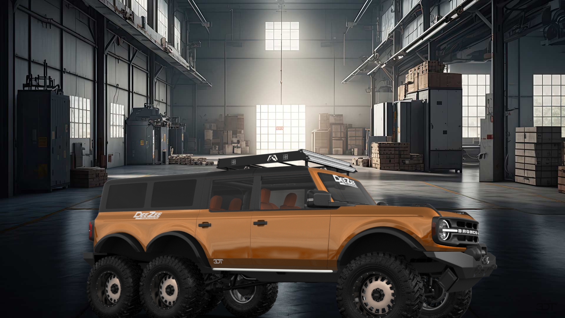 Ford Bronco 6X6 4 Door pickup truck 2021