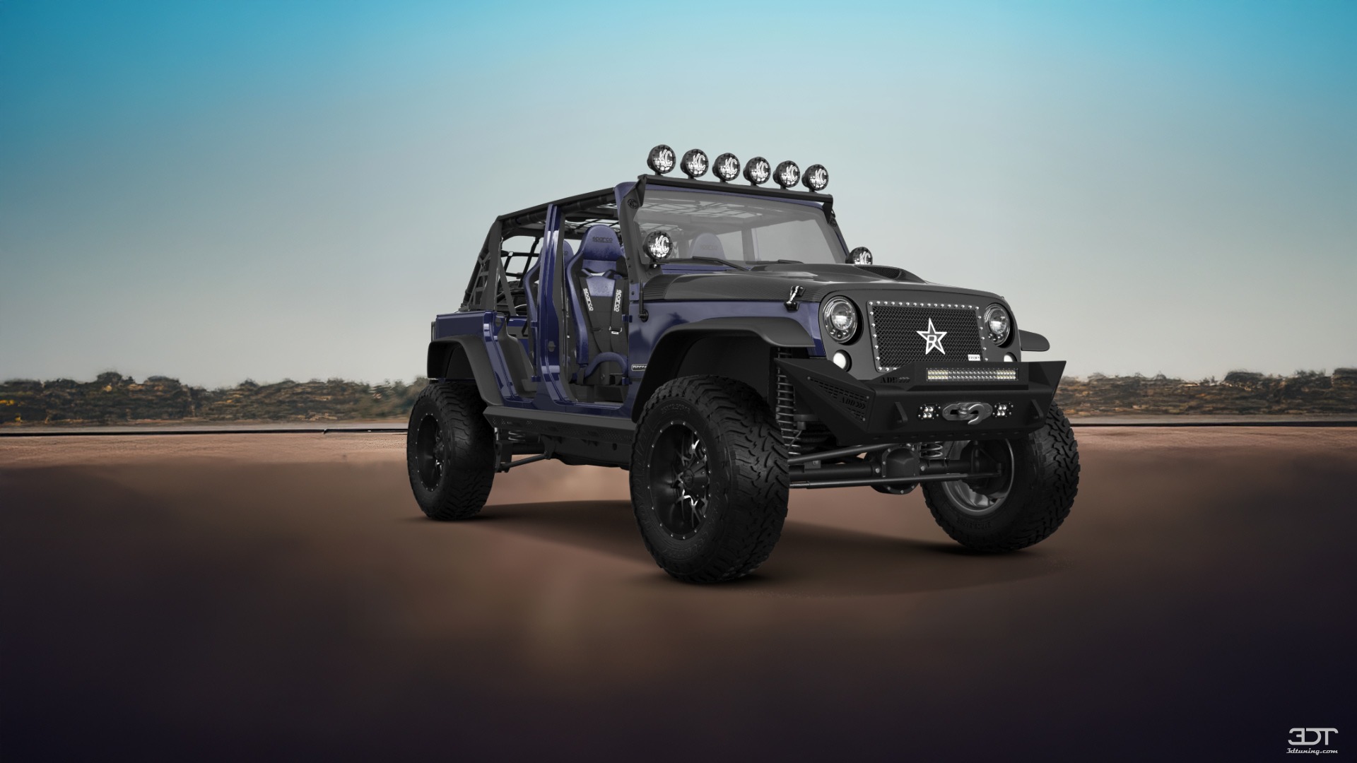 Jeep Wrangler Unlimited JK Rubicon Recon 4 Door SUV 2017 tuning