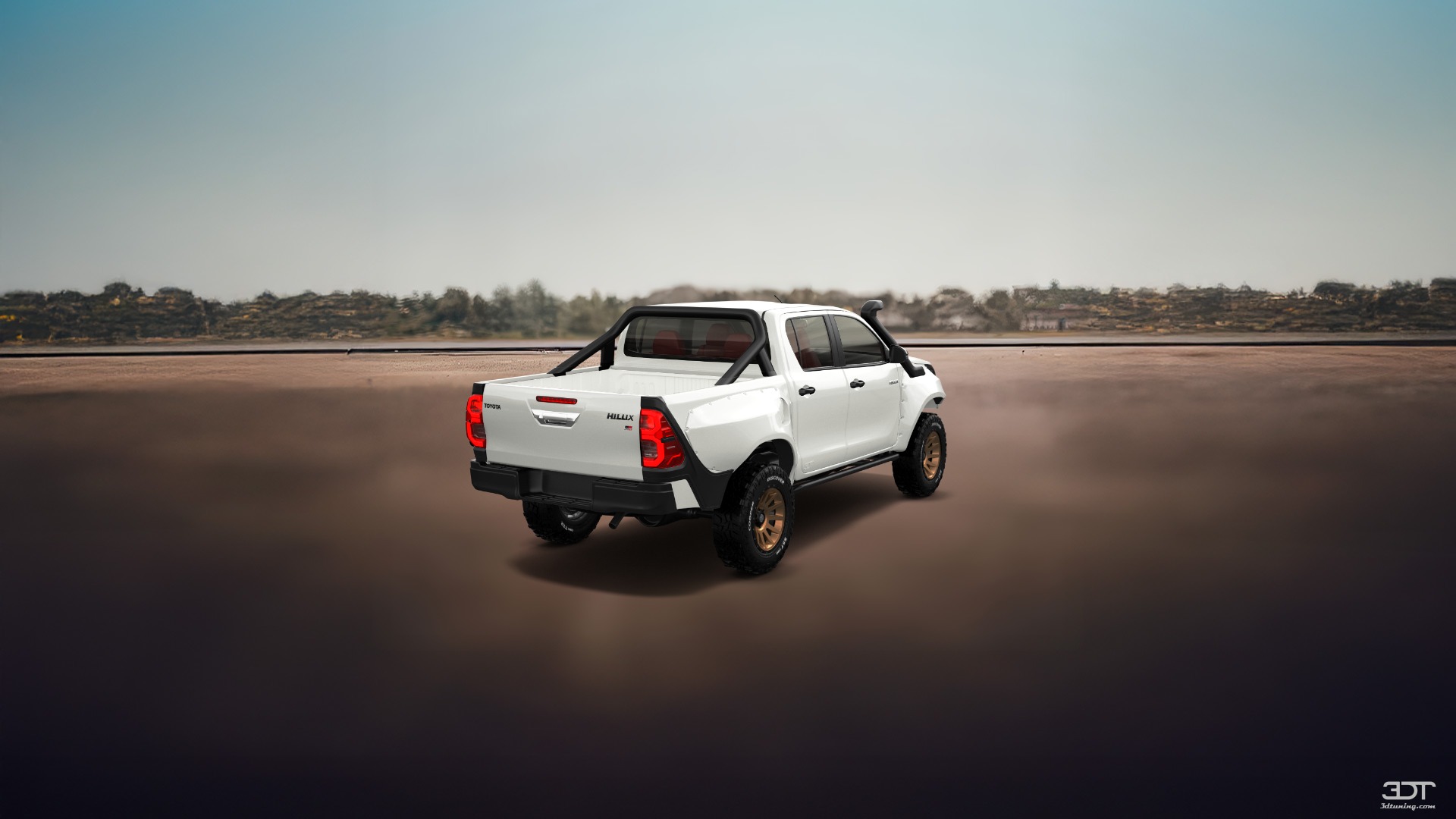 Toyota Hilux Double Cab 4 Door pickup truck 2015 tuning