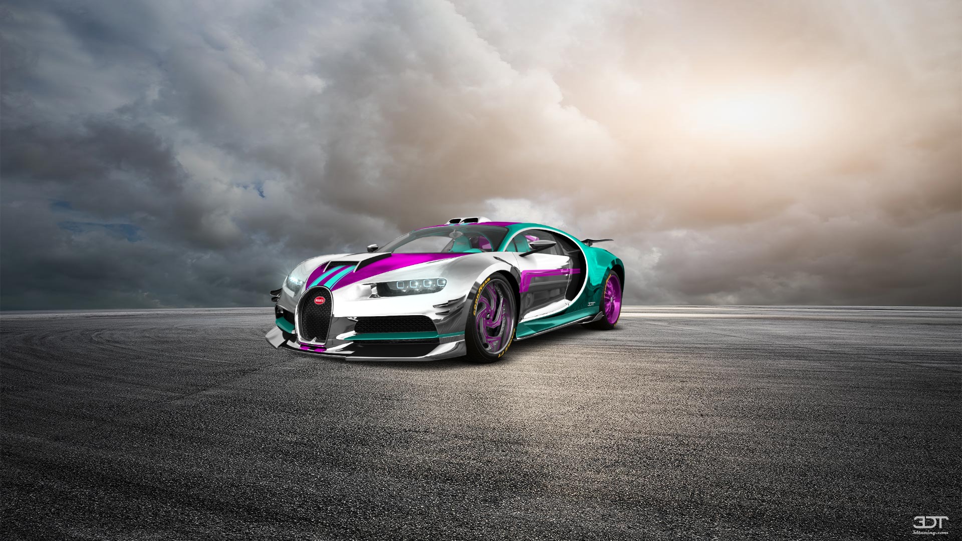 Bugatti Chiron 2 Door Coupe 2016