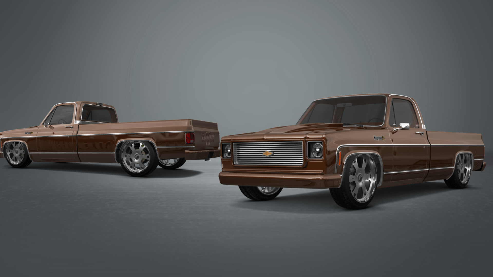 Chevrolet Silverado C-10 2 Door pickup truck 1973 tuning