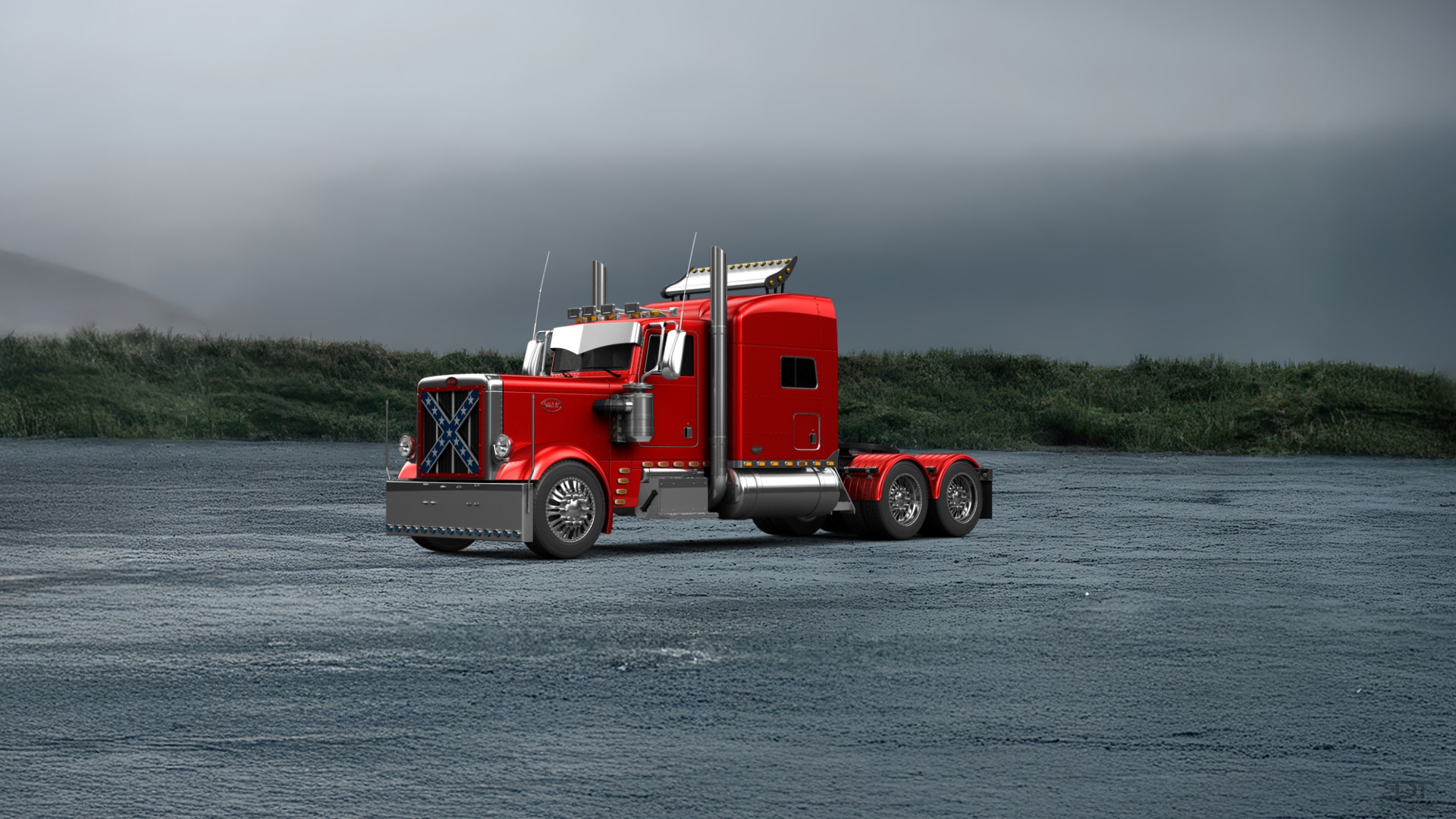 Peterbilt 359 Truck 1987