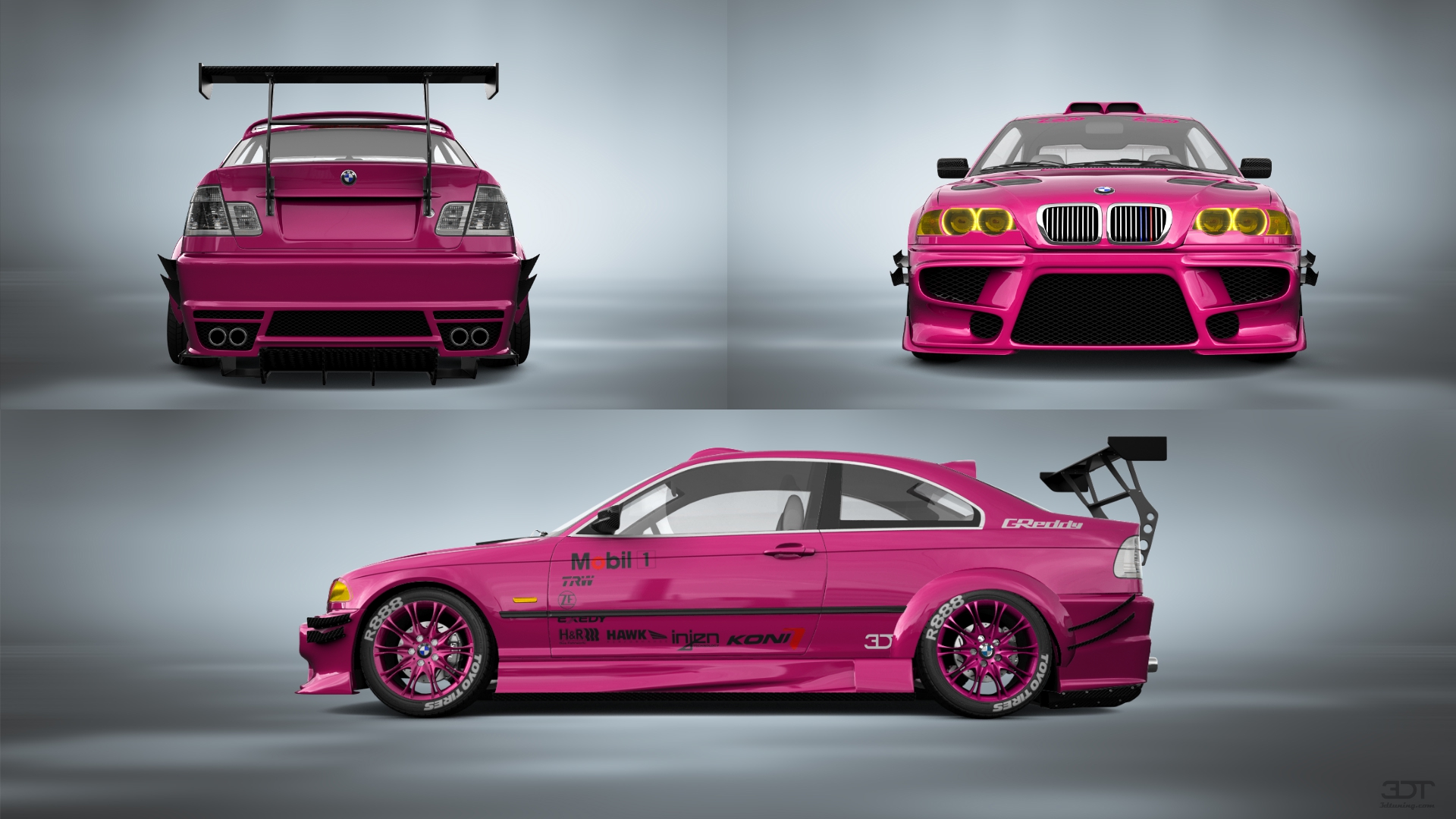 BMW 3 Series 2 Door Coupe 2001 tuning