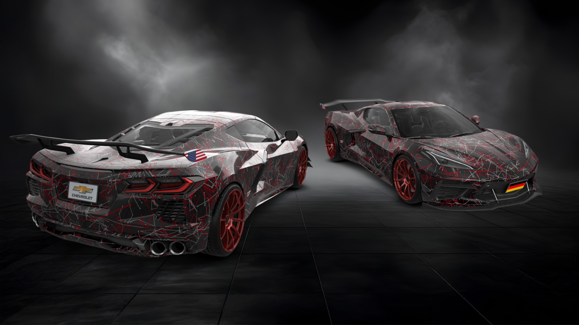 Chevrolet Corvette 2 door targa top 2020 tuning