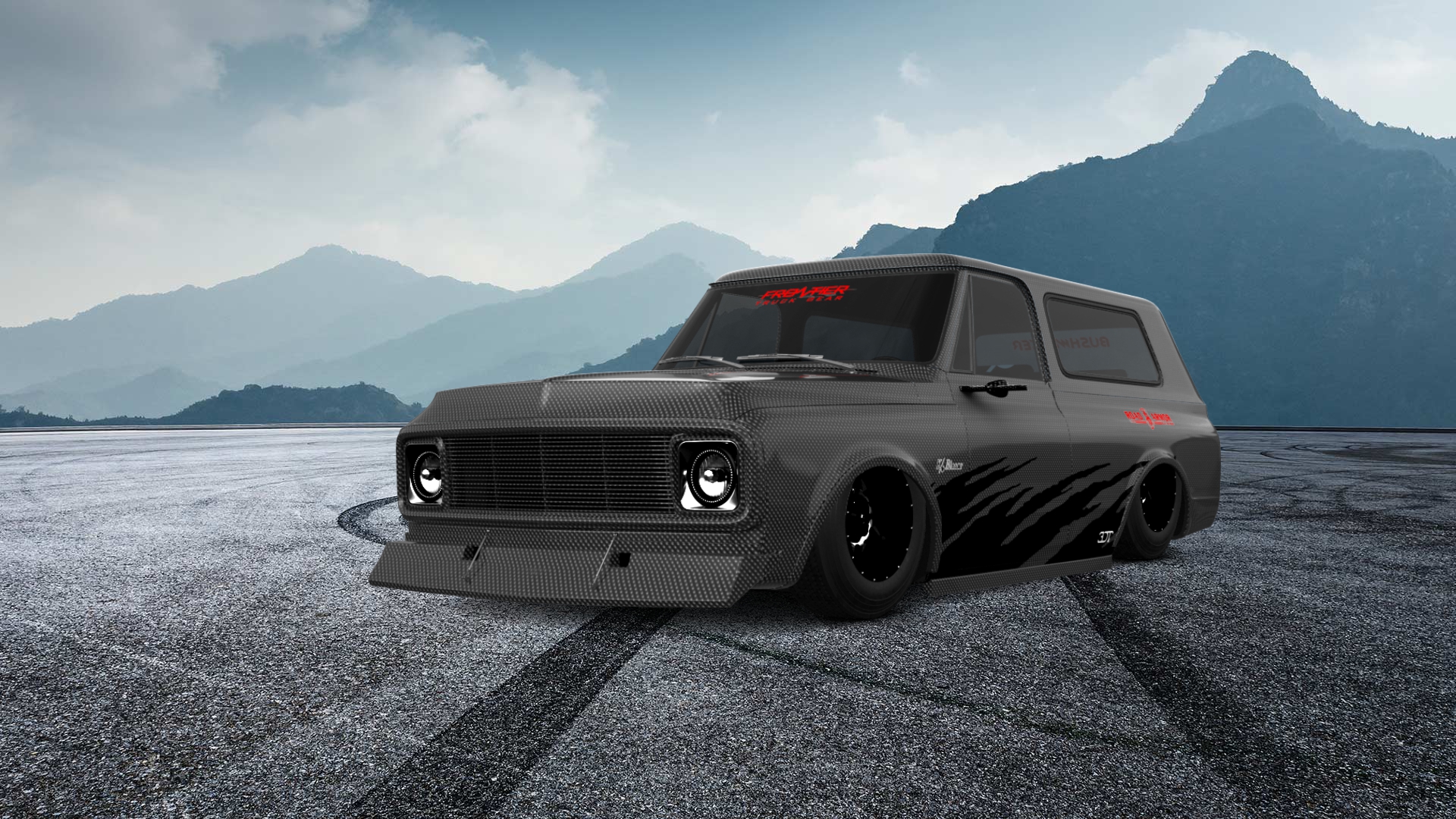 Chevrolet K5 Blazer 2 Door pickup truck 1969 tuning
