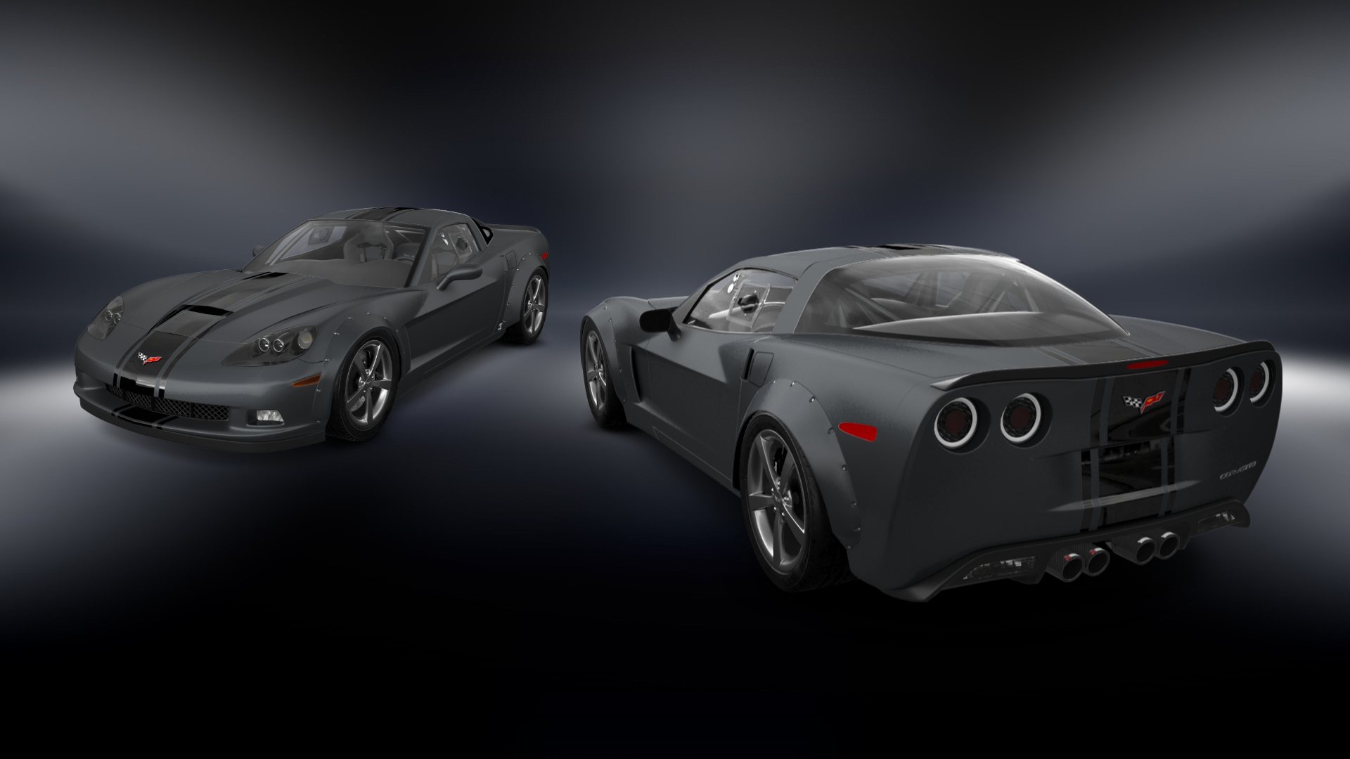 Chevrolet Corvette 2 Door Coupe 2004 tuning
