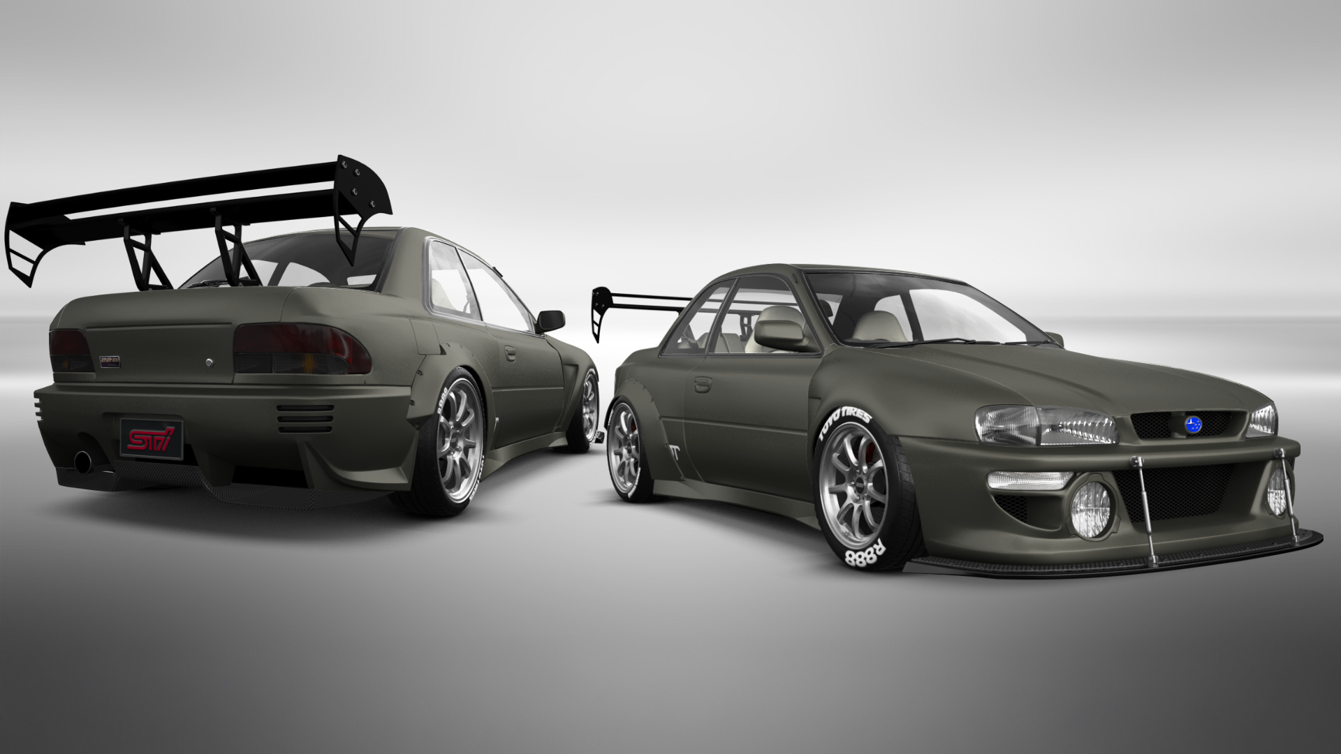 Subaru Impreza WRX STI 22B 2 Door Coupe 2000