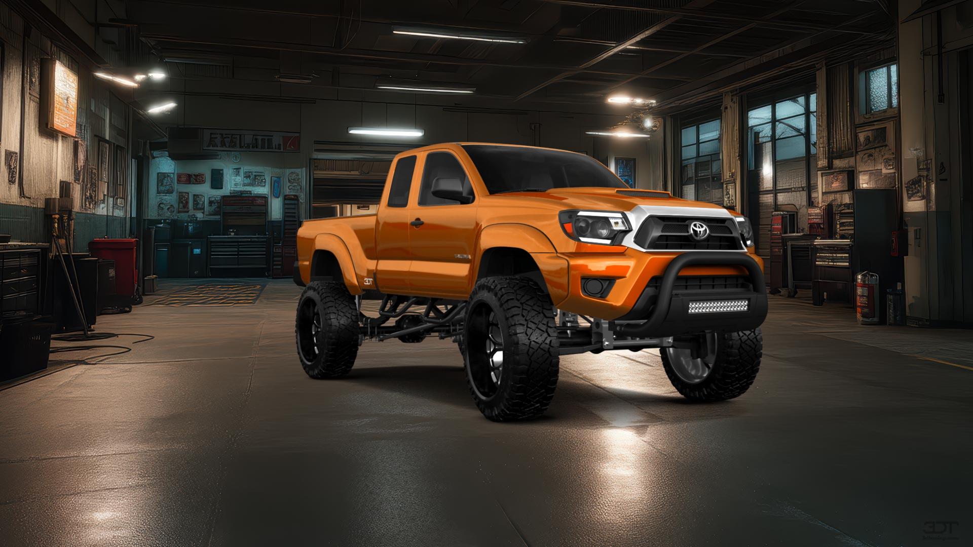 Toyota Tacoma Access Cab 6.2 ft box Pickup Truck 2012 tuning
