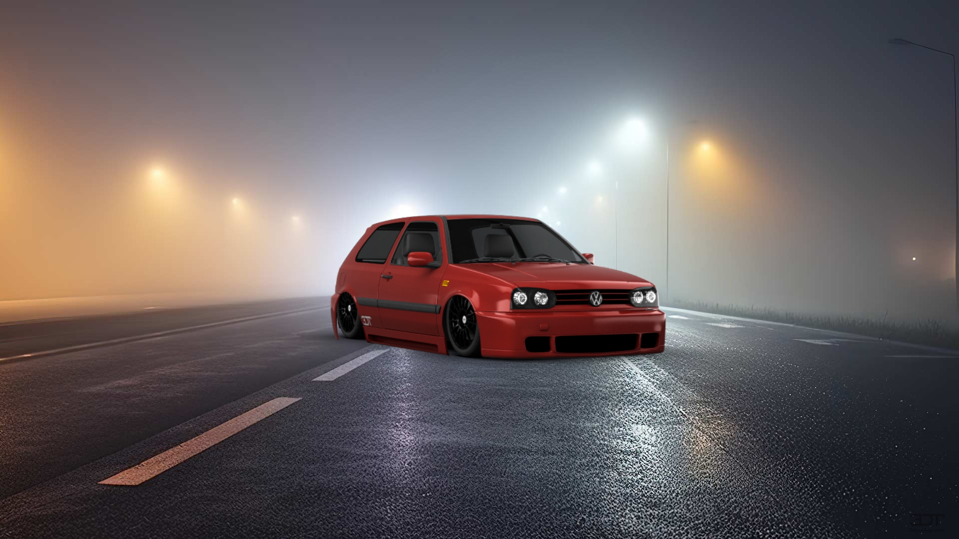 Volkswagen Golf 3 3 Door Hatchback 1991 tuning