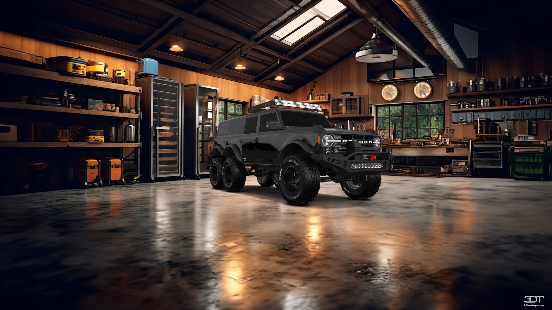 Ford Bronco 6X6 4 Door pickup truck 2021 tuning