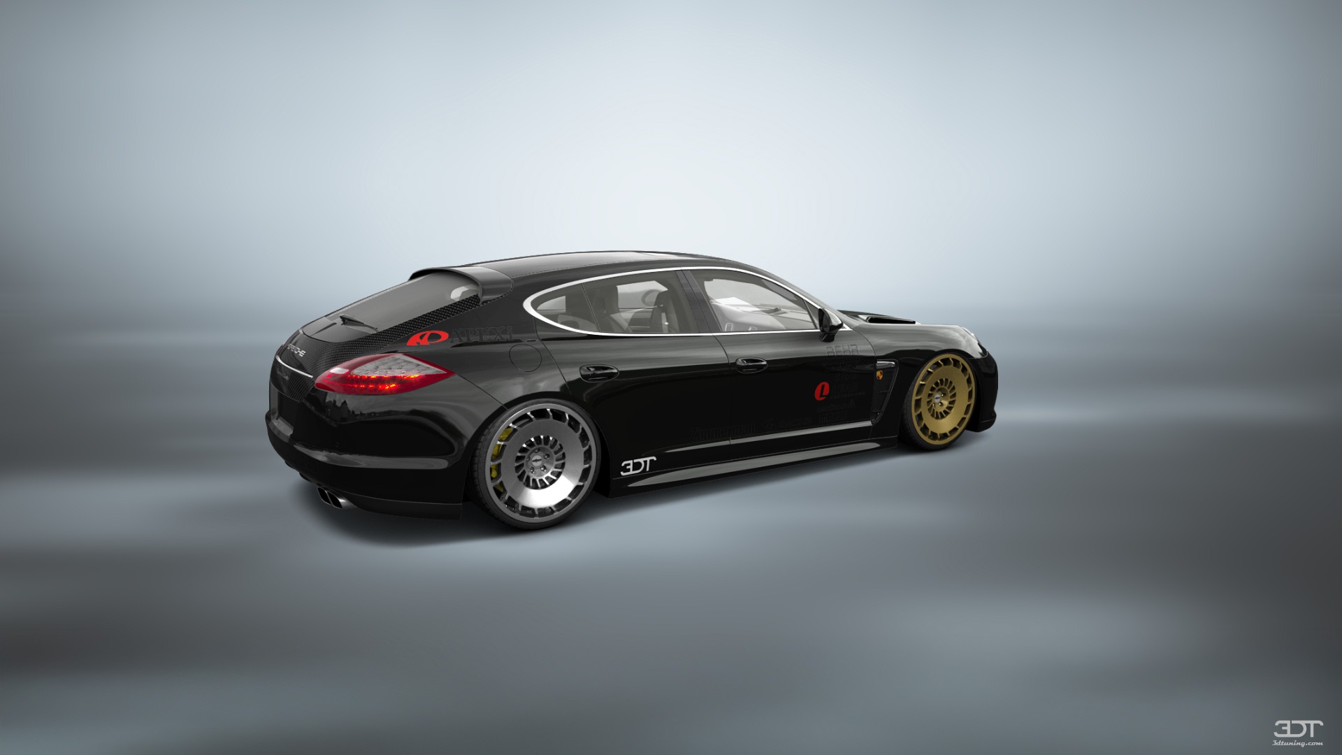 Porsche Panamera 4 door fastback saloon 2011 Images