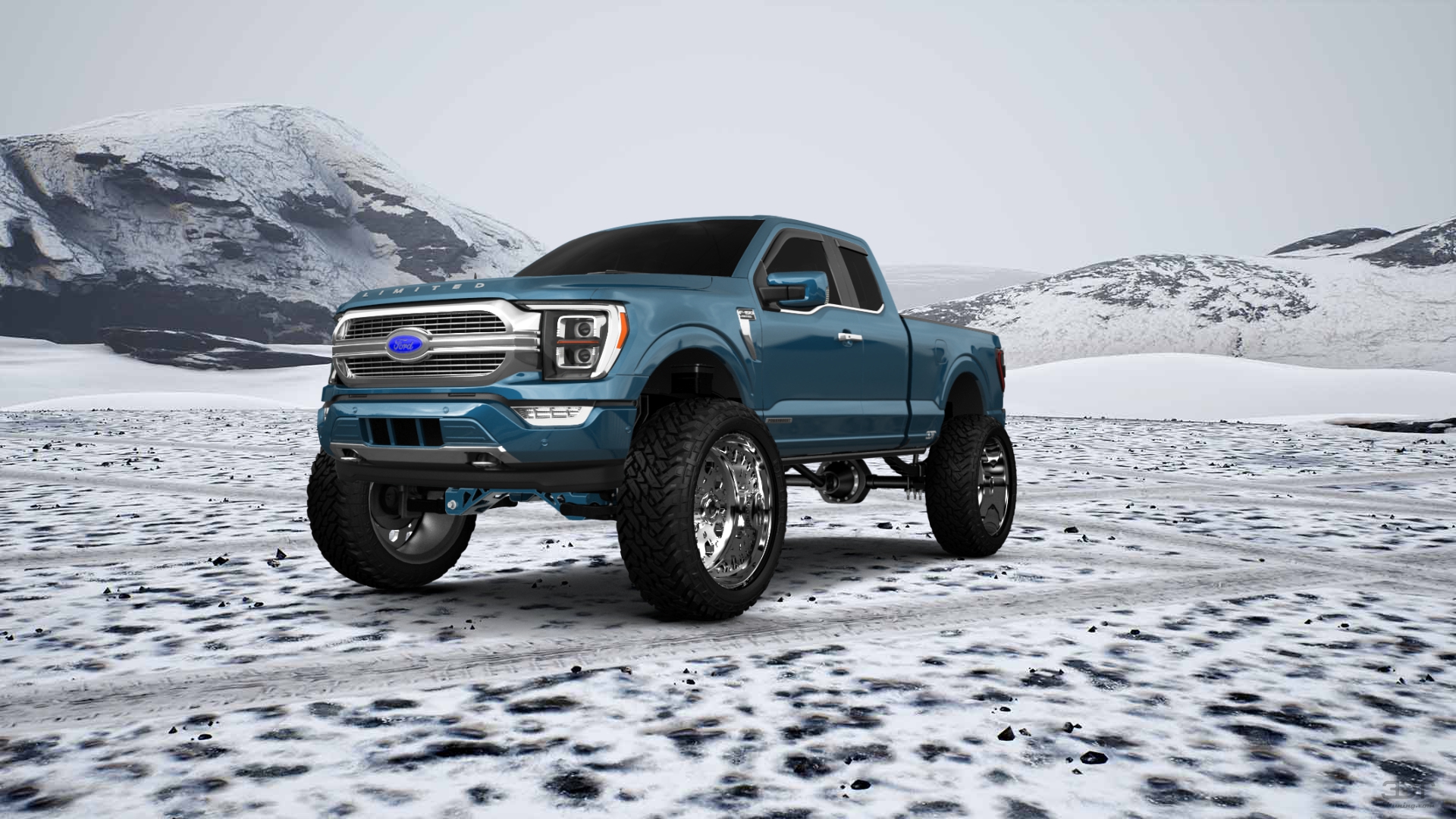 Ford F-150 Double Cab Pickup Truck 2021