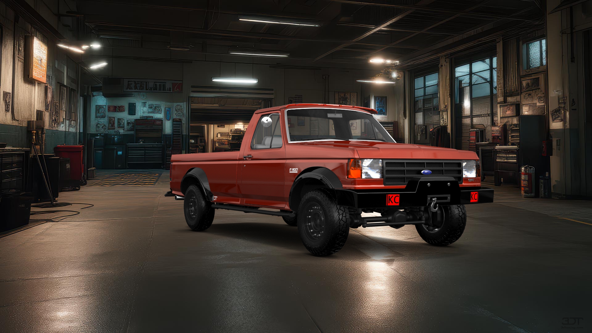 Ford F-150 2 Door pickup truck 1987 tuning