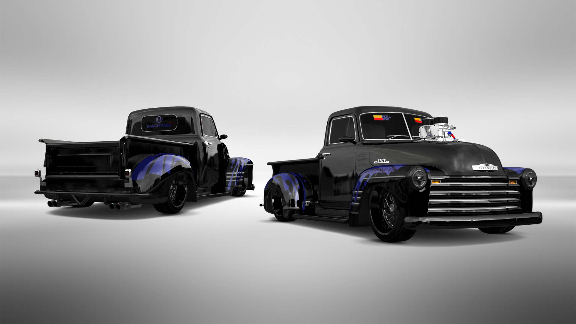 Chevrolet 3100 2 Door pickup truck 1950 tuning
