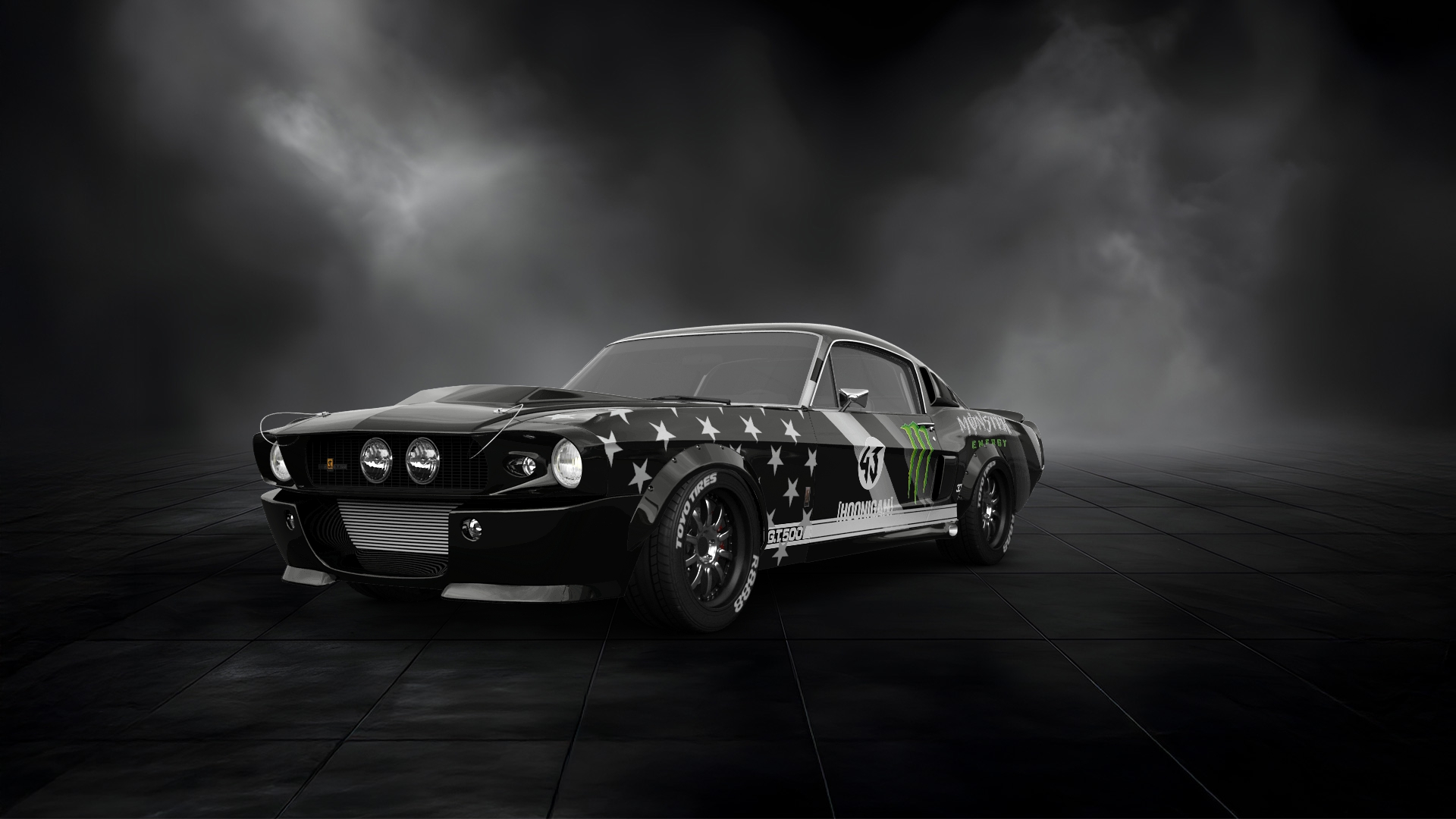 Mustang GT500 2 Door Coupe 1968