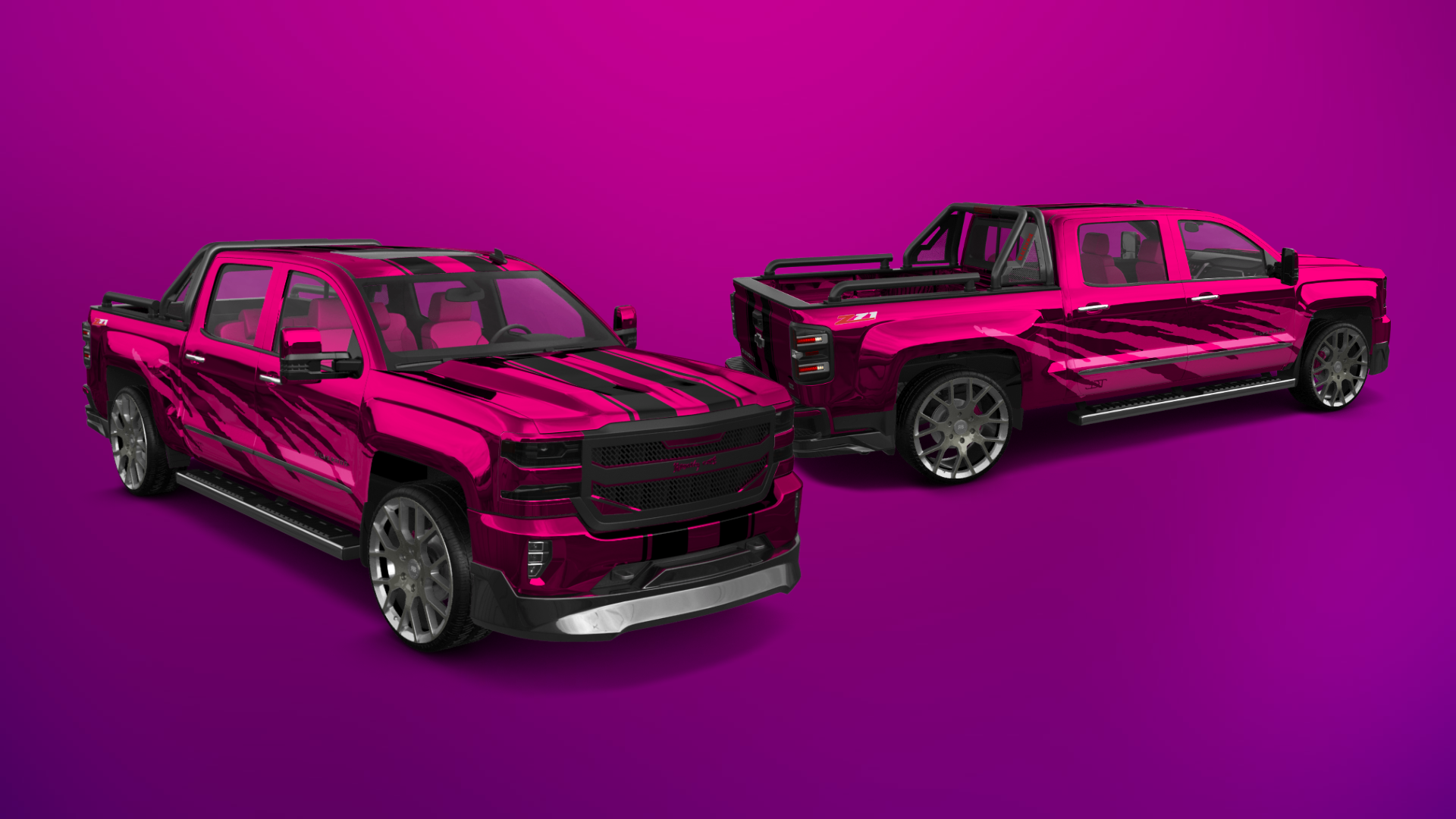 Chevrolet Silverado 1500 4 Door pickup truck 2016 tuning