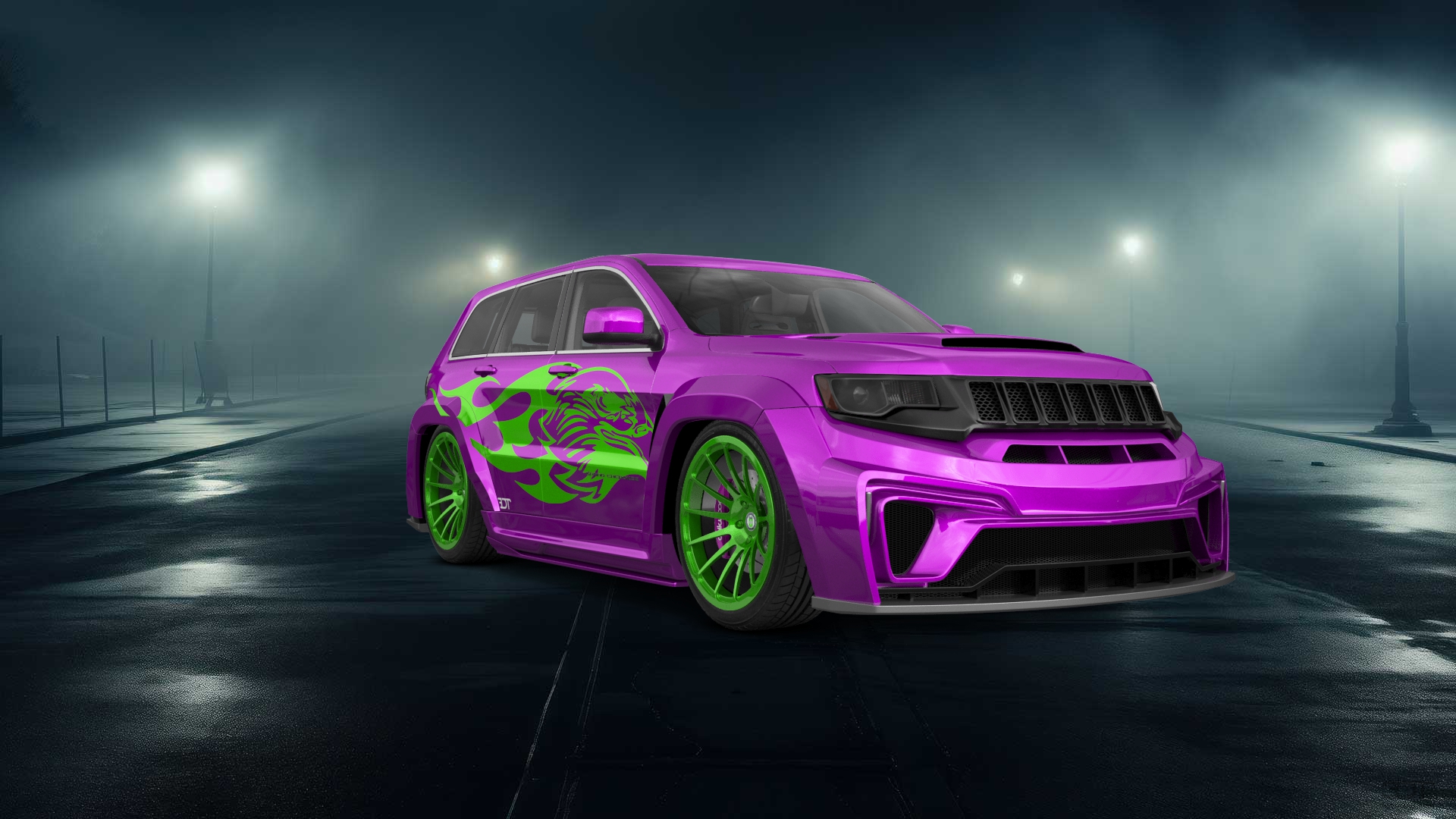 Jeep Grand Cherokee 5 Door SUV 2017 tuning