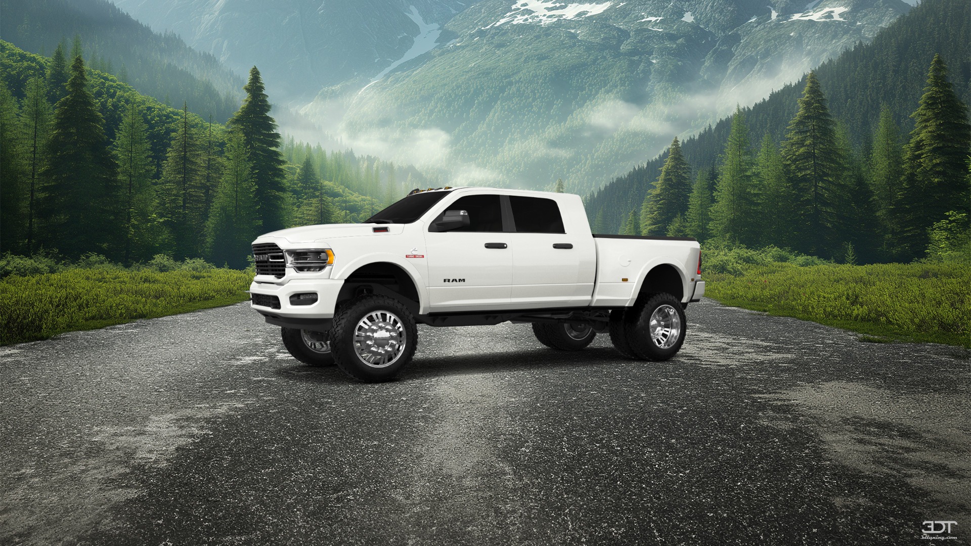 Dodge Ram 3500 4 Door pickup truck 2020 tuning