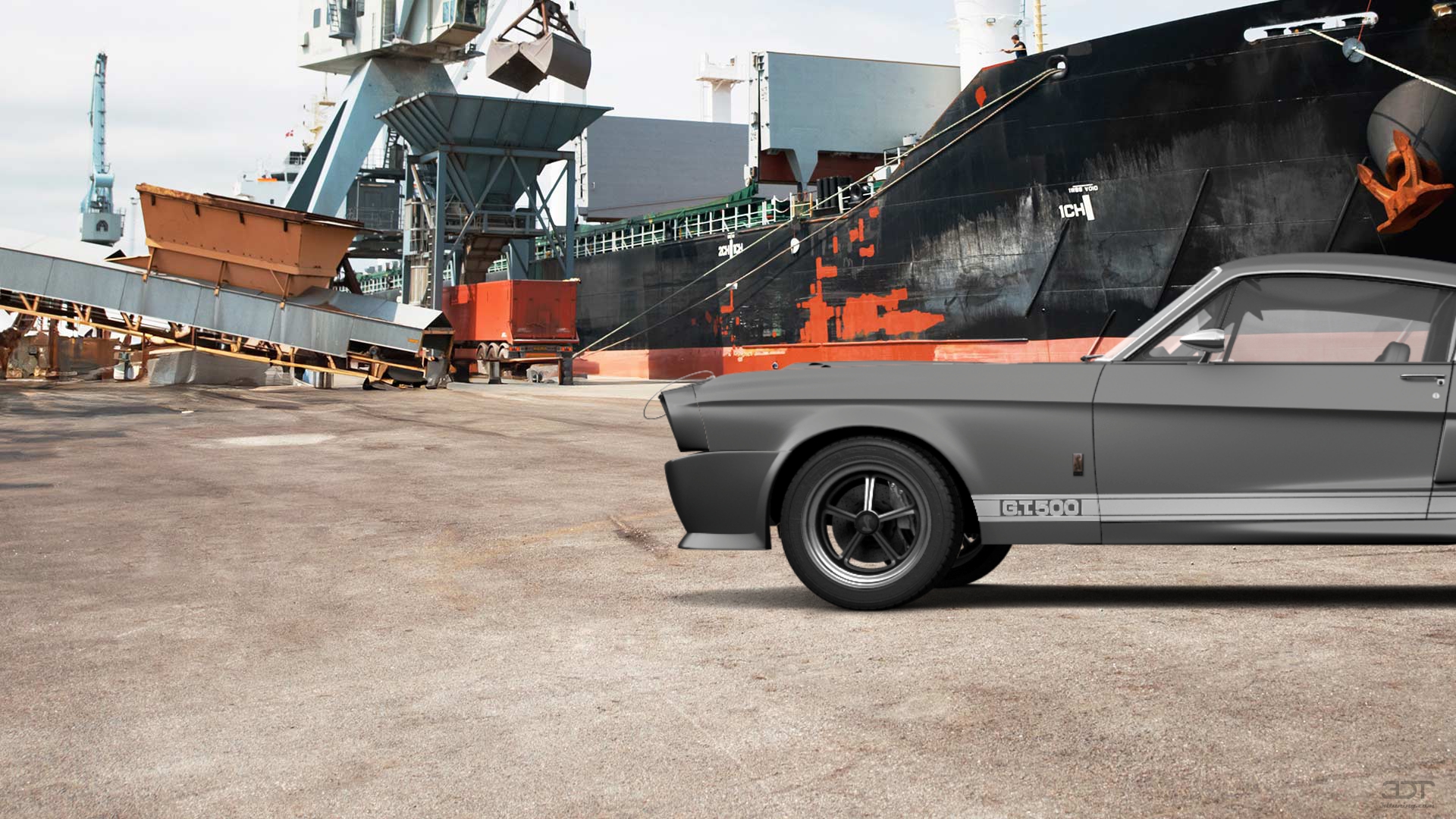 Mustang GT500 2 Door Coupe 1968 tuning