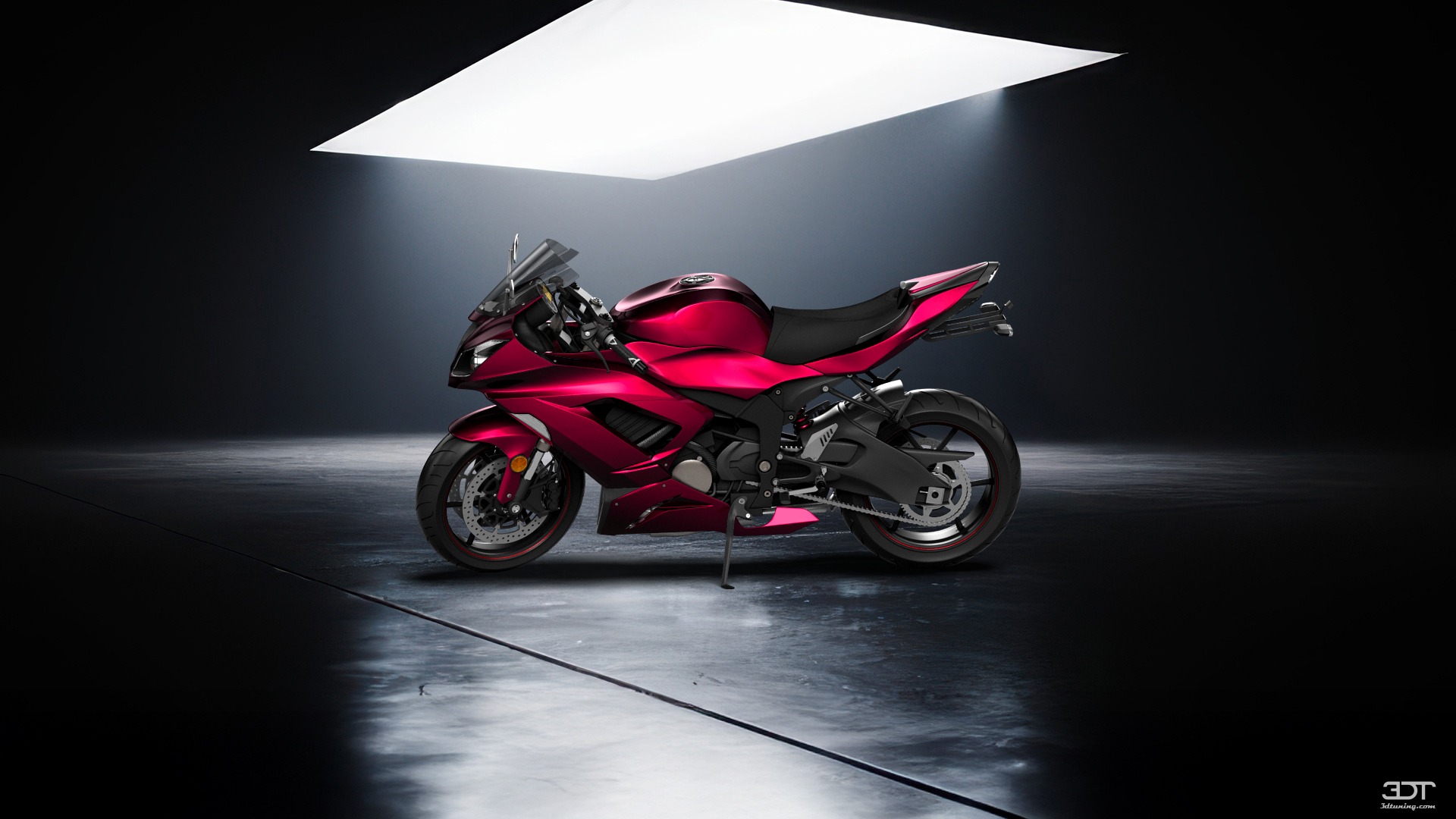 Tuning Kawasaki Ninja ZX 6R Sport Bike 2015