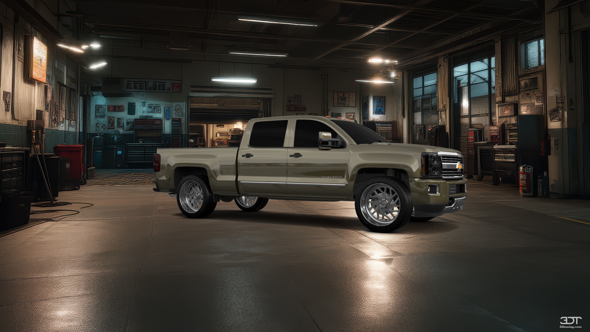 Chevrolet Silverado 2500 4 Door pickup truck 2015 tuning