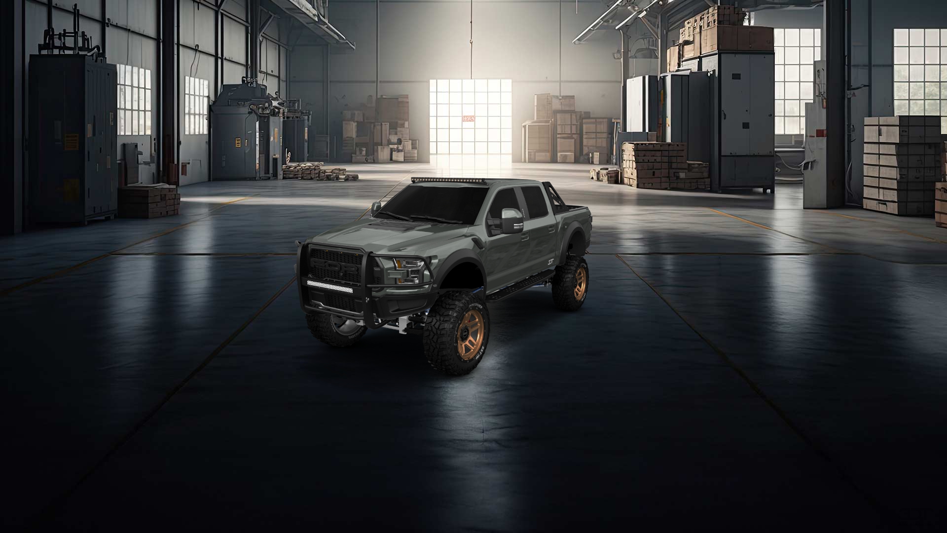 Ford F-150 Raptor 4 Door pickup truck 2017