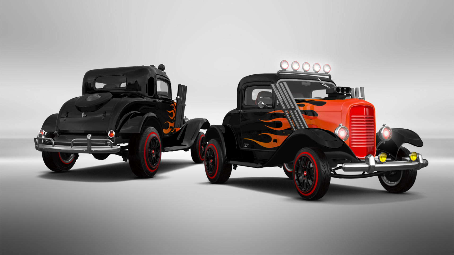 Ford Model B Deluxe 2 Door Coupe 1932 tuning