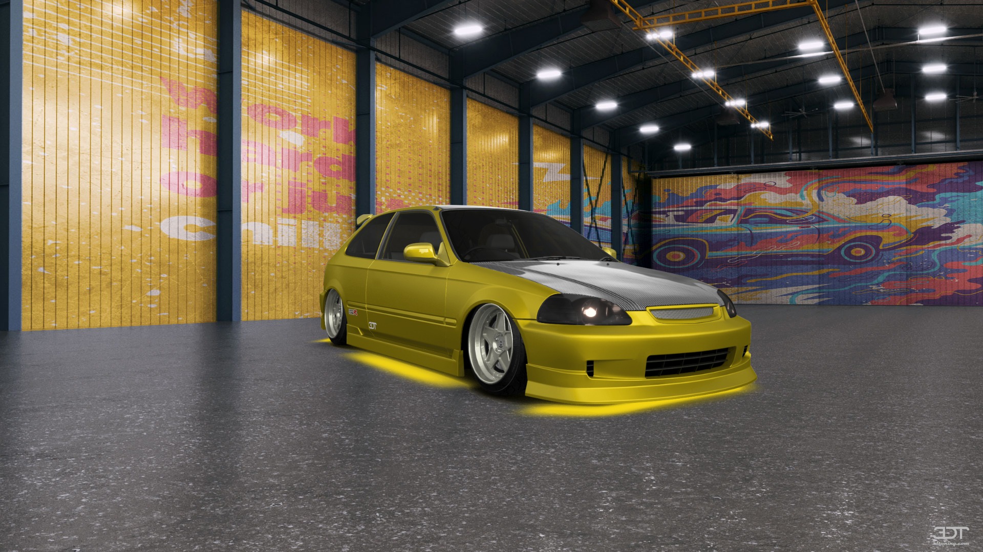 Honda Civic 3 Door Hatchback 1997 tuning