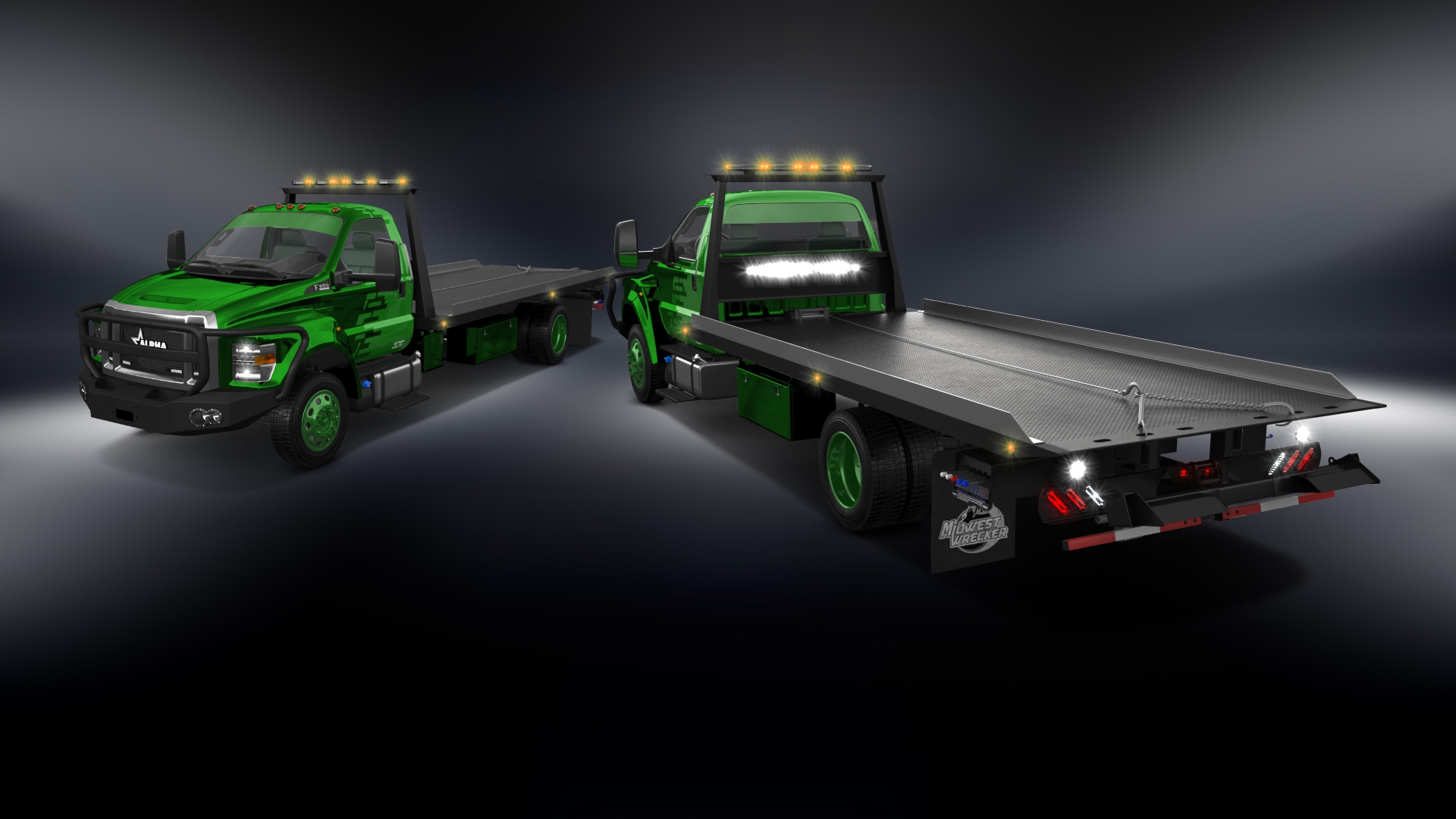 Ford F-650 Tow Truck Pickup 2016