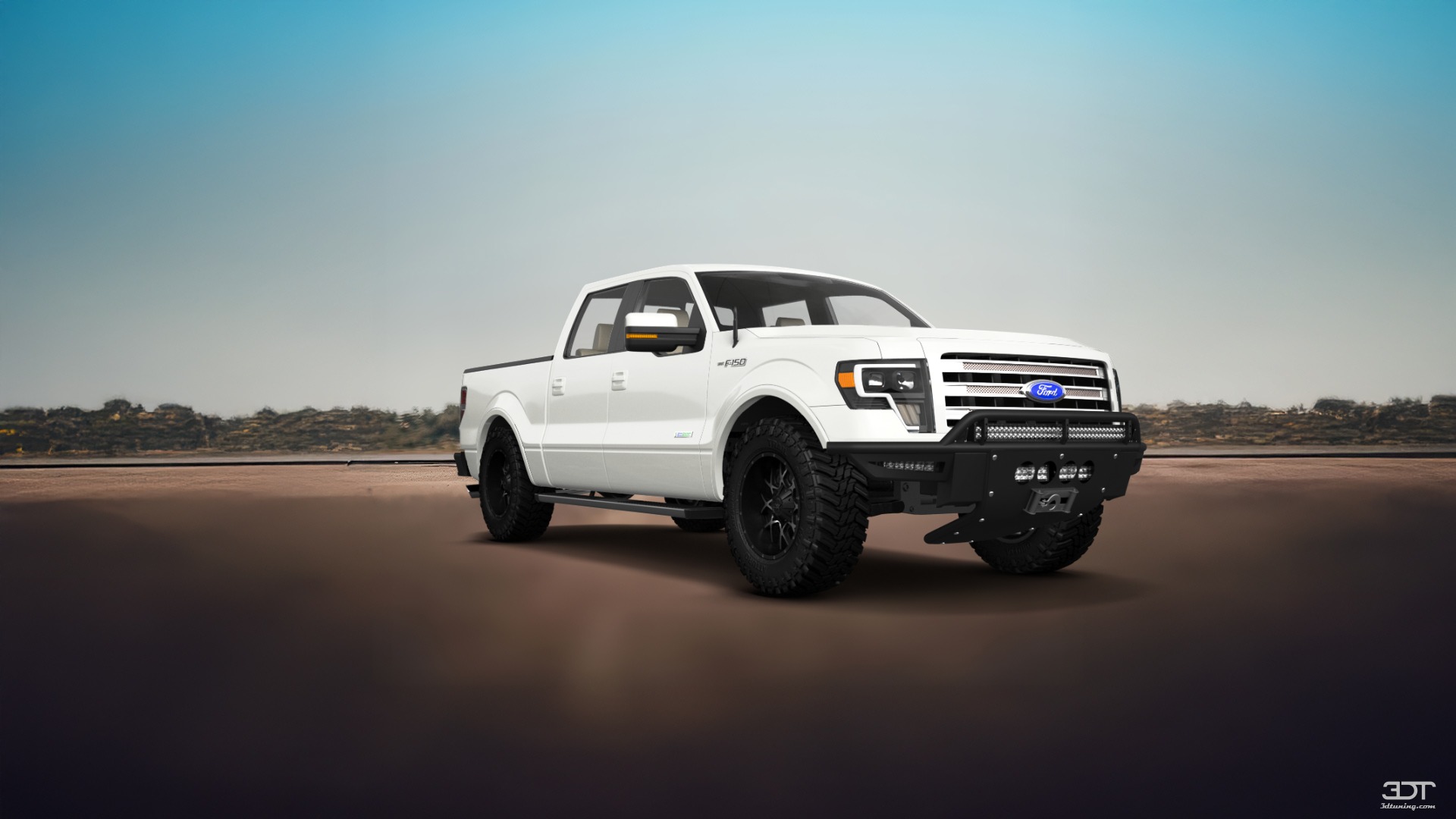 Ford F-150 Crew Cab 4 Door pickup truck 2013 tuning