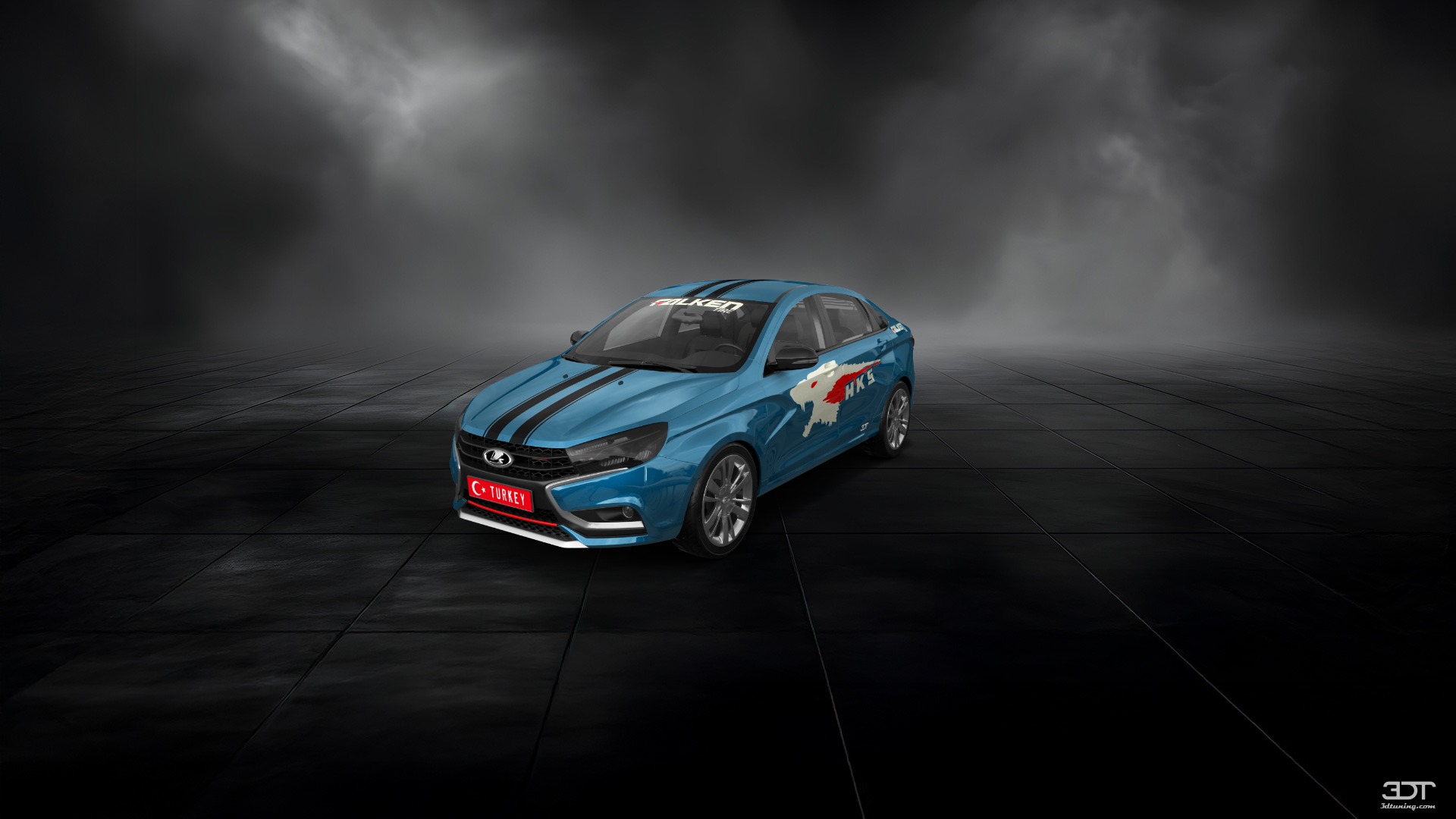 Lada Vesta 4 Door Saloon 2016 tuning