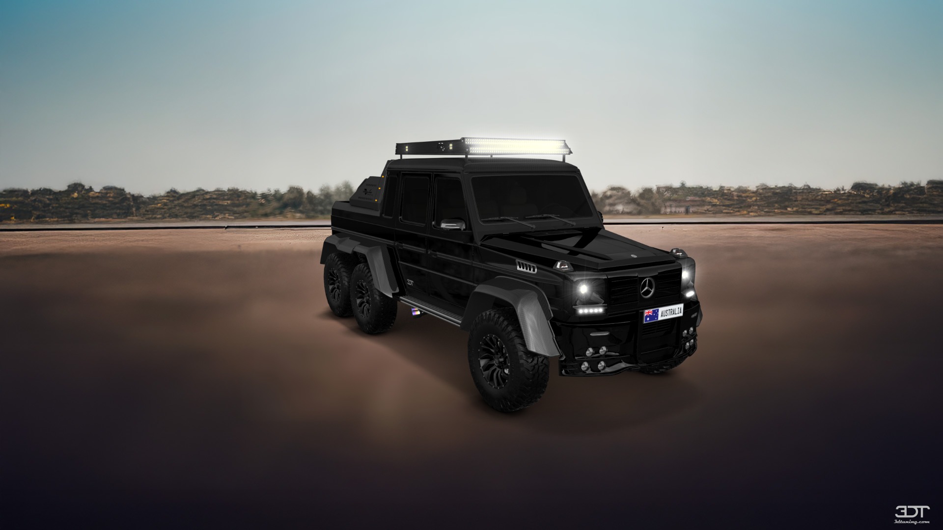 Mercedes G 63 AMG 6x6 4 Door pickup truck 2013